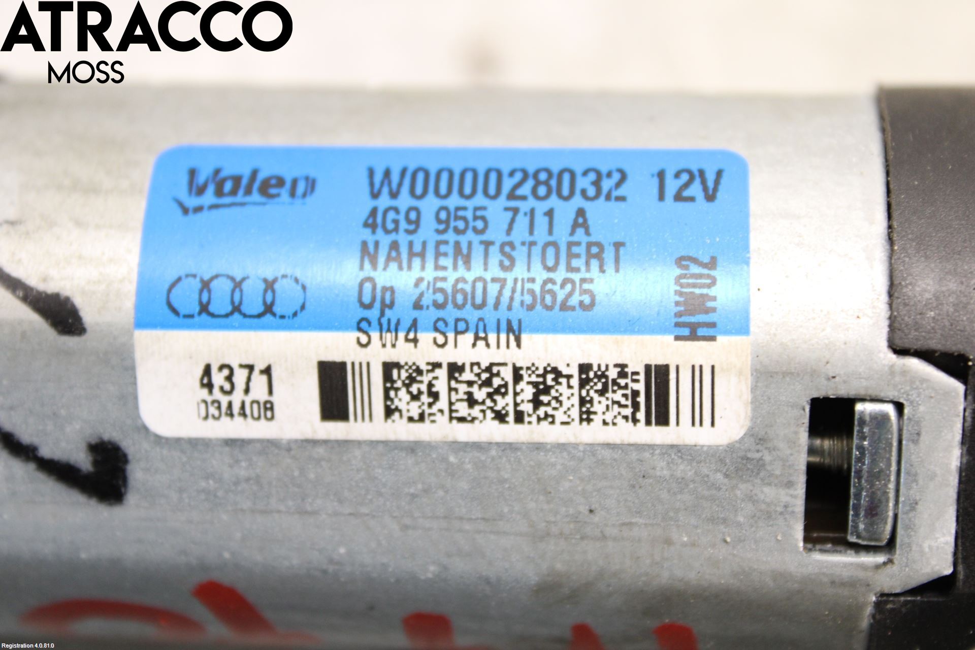 Audi A6/S6 4G 11-18 Viskermotor Bakluke