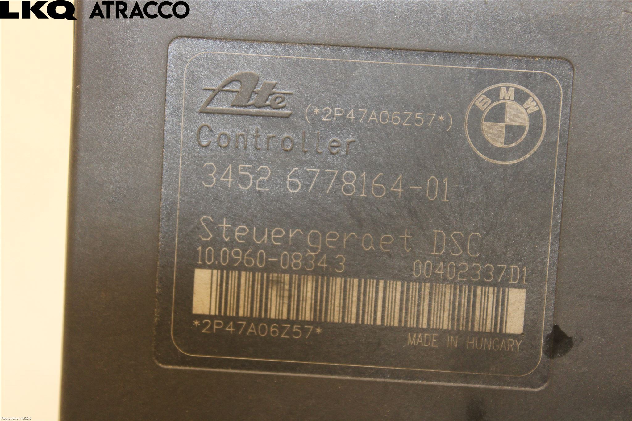 BMW 1 E87/81 5D/3D 03-11 Abs Hydraulikkaggregat