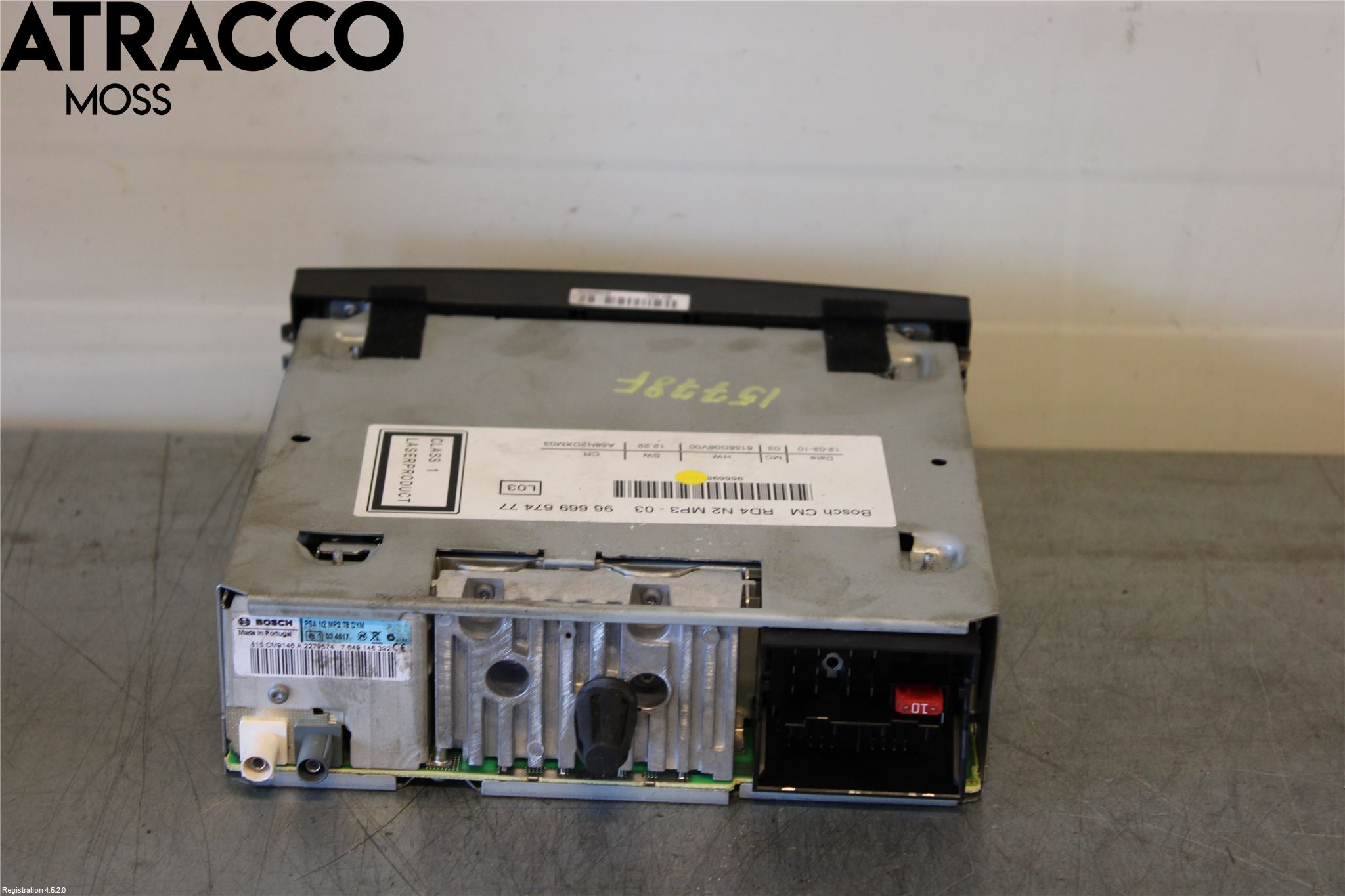 Peugeot 3008 09-16 Stereo Radio Med Cd