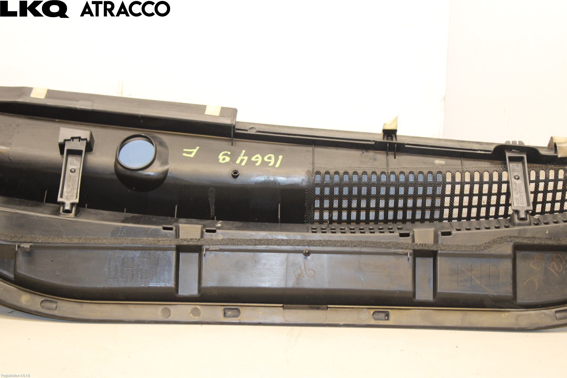 Toyota AURIS 13-19 Visker Deksel-Grill-Under Frr