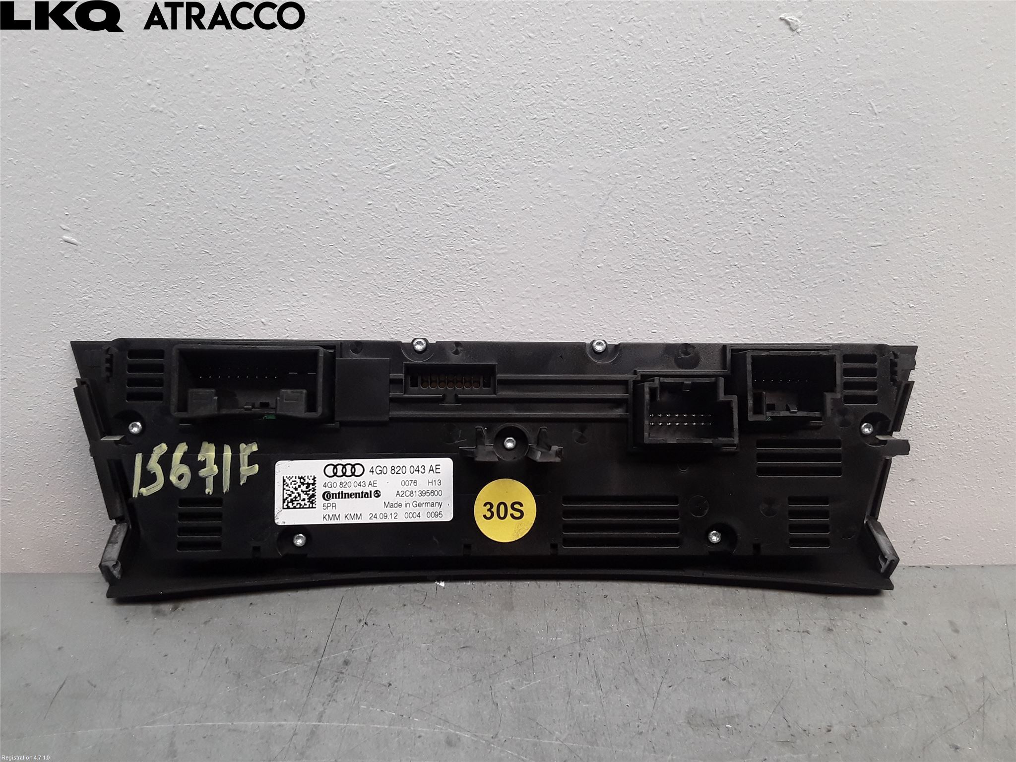 Audi A6 ALLROAD 12-18 Varme Ac Betjening-Display