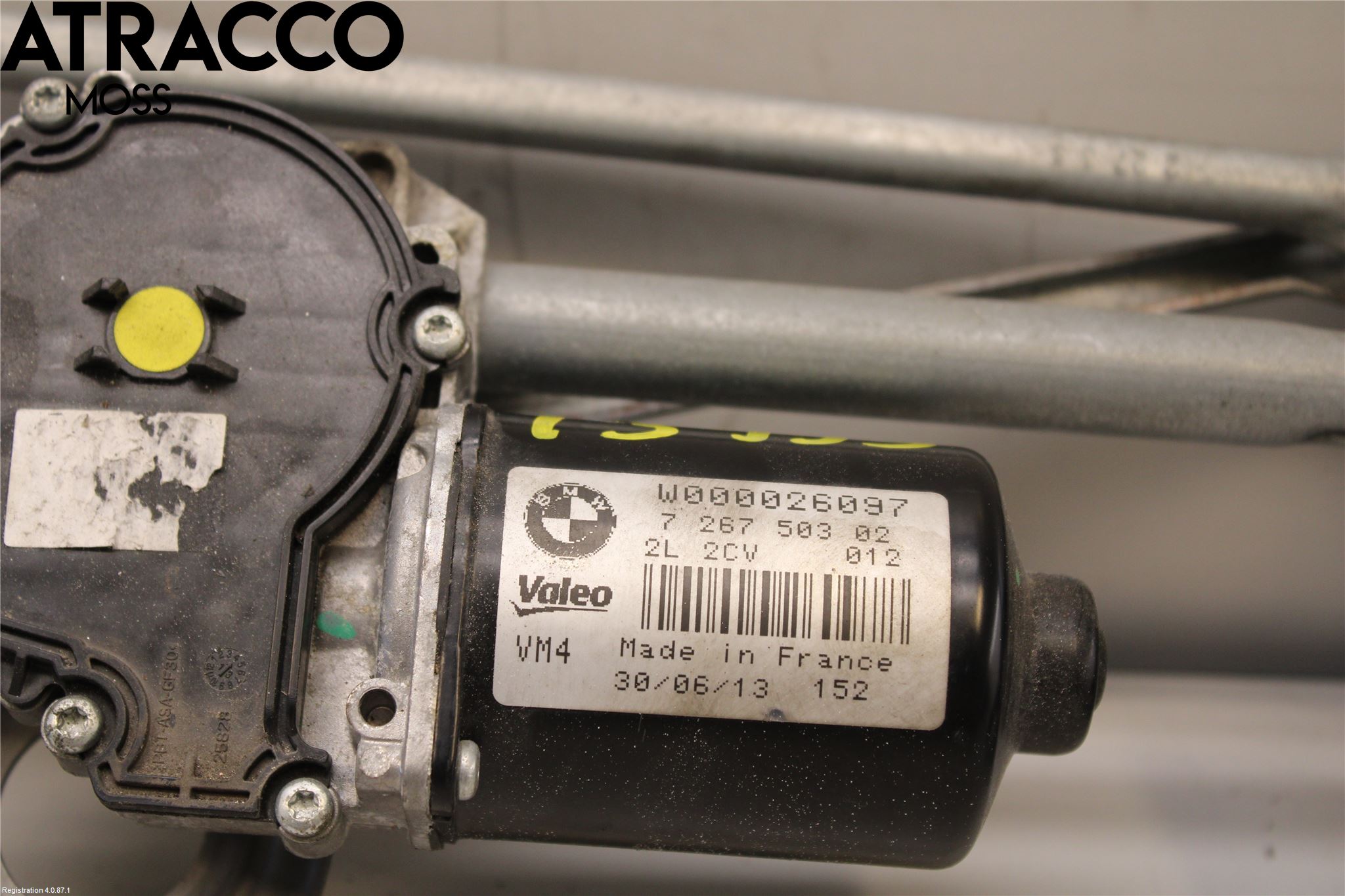 BMW 3 GT F34 13-19 Viskermotor Frontrute