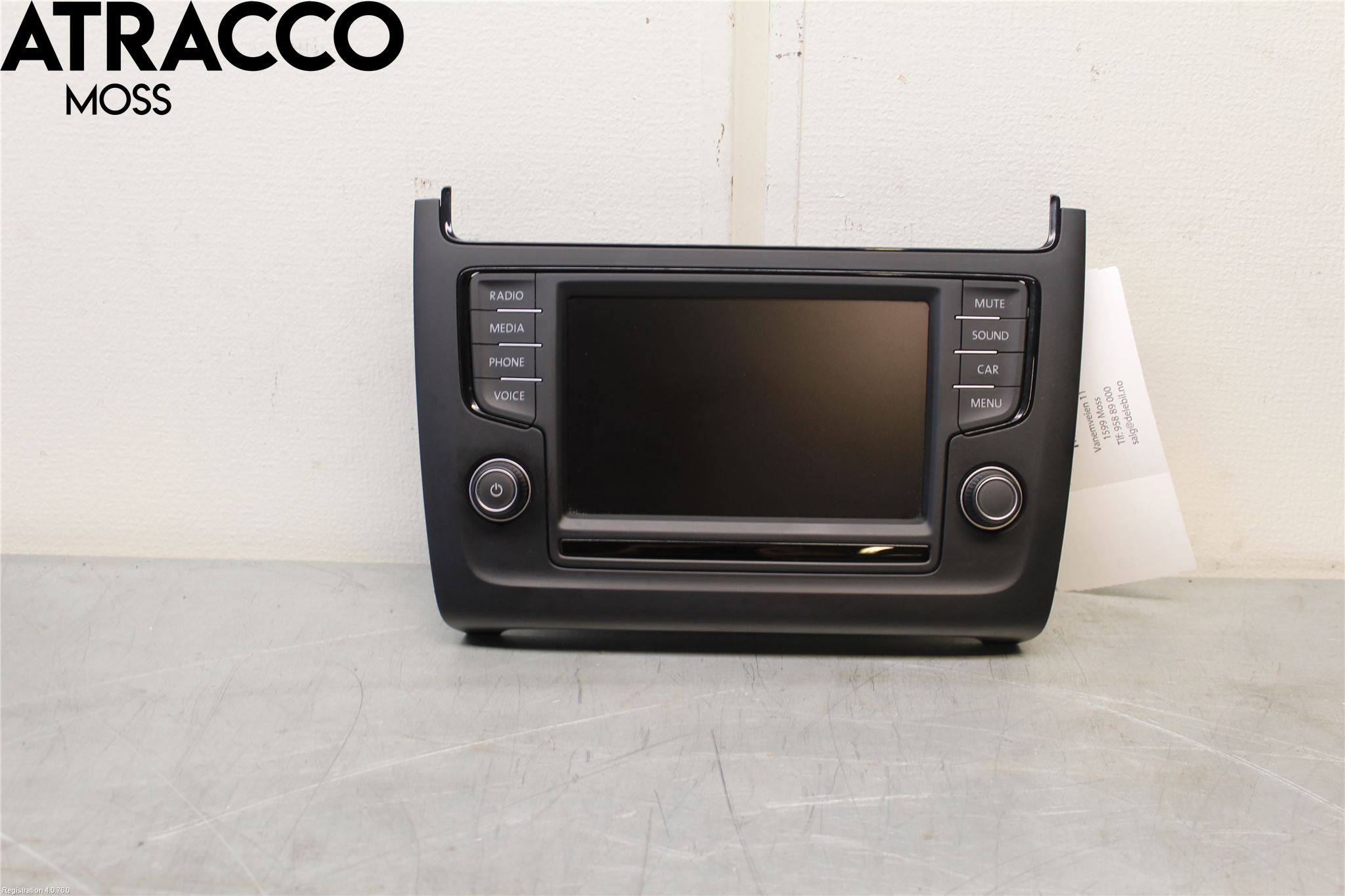 Volkswagen VW POLO 10-17 Multifunktionsdisplay