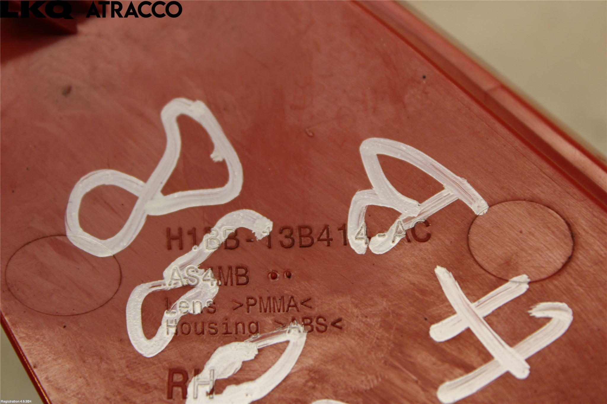 Ford FIESTA (VII) 18-23 Baklykt Ryggelys-Tåkelys