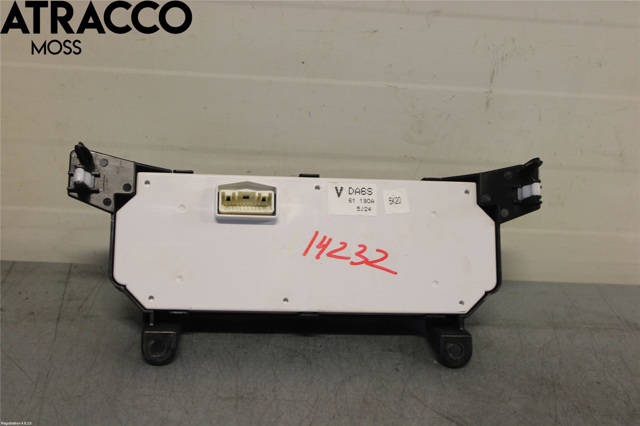 Mazda CX-3 Varme Ac Betjening-Display