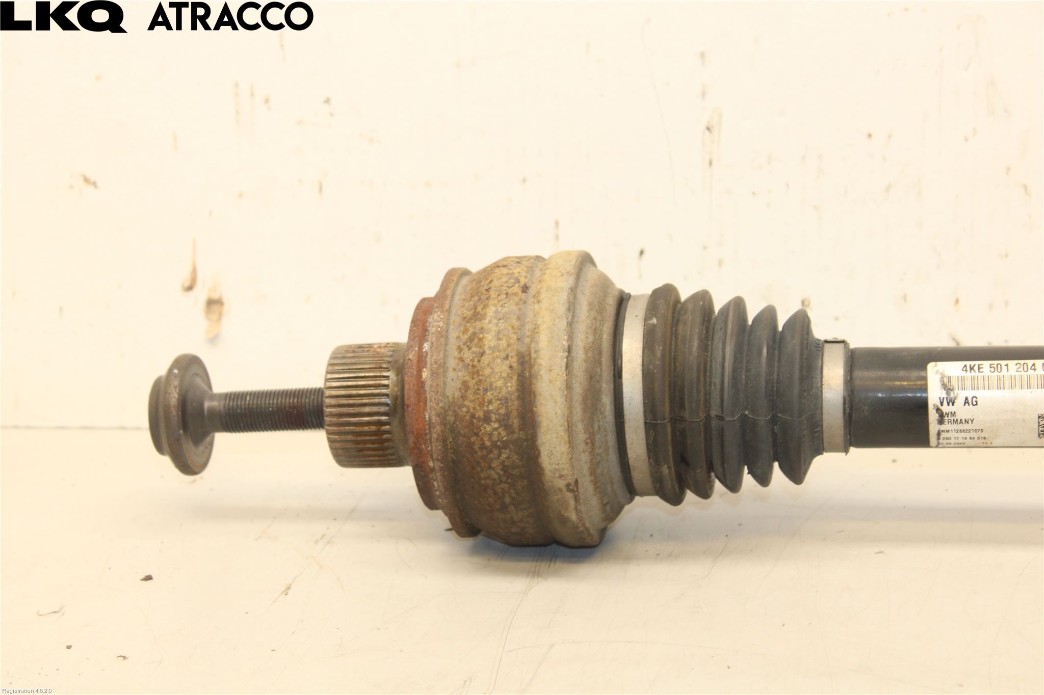 Audi E-TRON, S GE 19- Drivaksel Bak Kompl Høyre