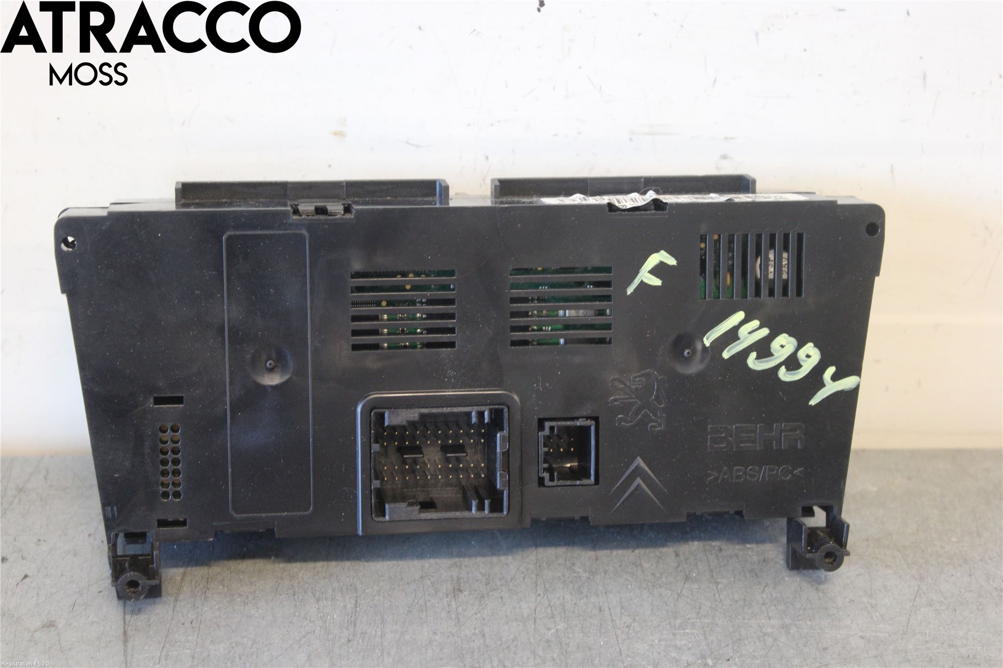 Peugeot 3008 09-16 Varme Ac Betjening-Display