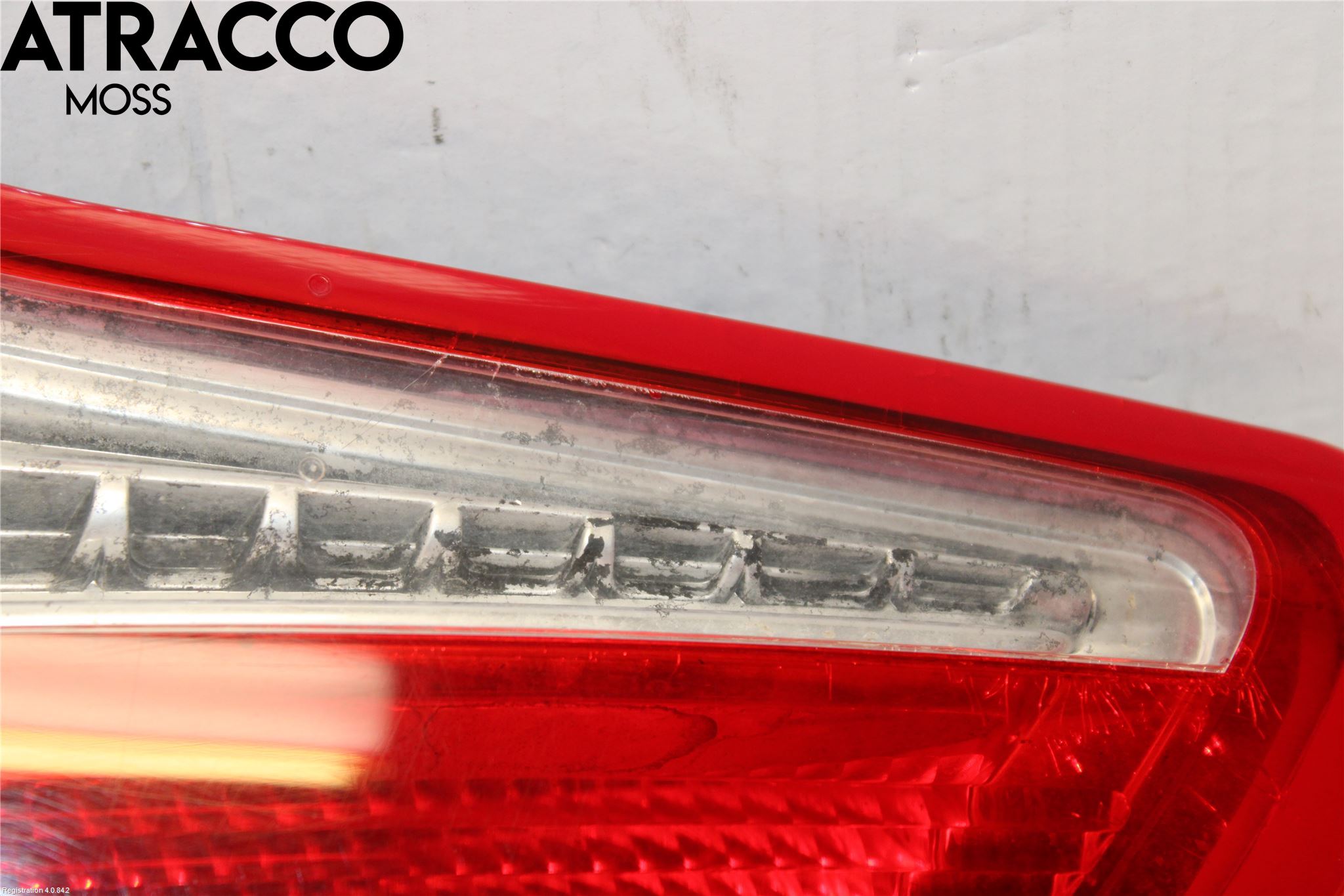 Peugeot 3008 09-16 Baklykt Høyre  På Luke(Indre)