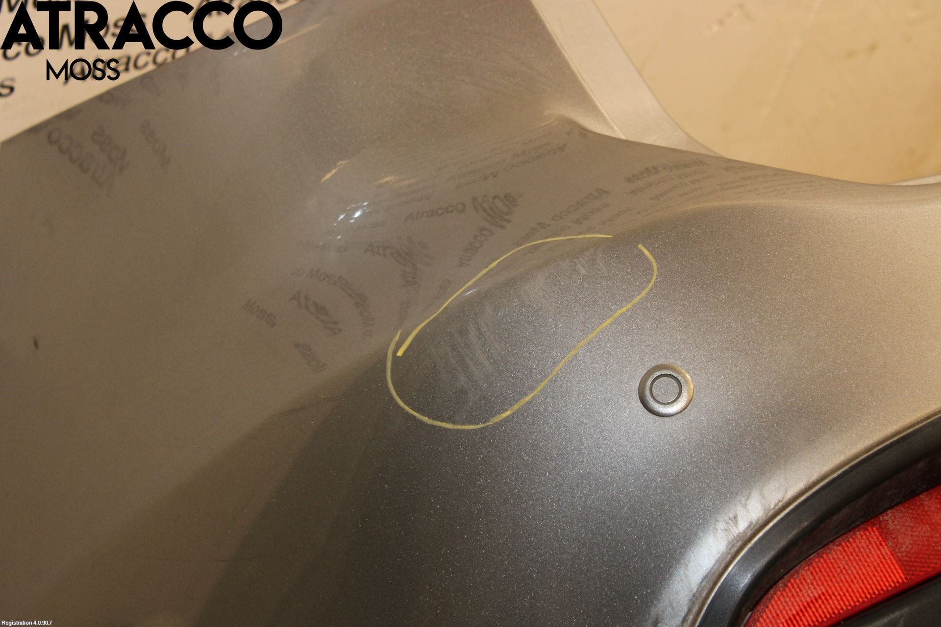 Mazda 6 13- Støtfanger Bak