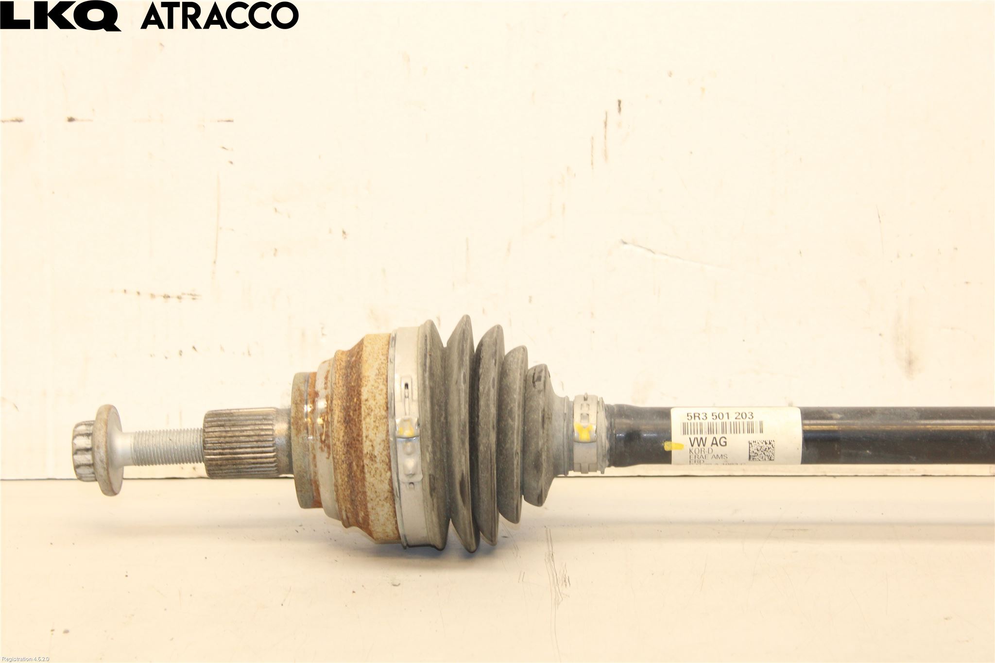 Volkswagen VW CADDY 21- Drivaksel Bak Kompl Venstre