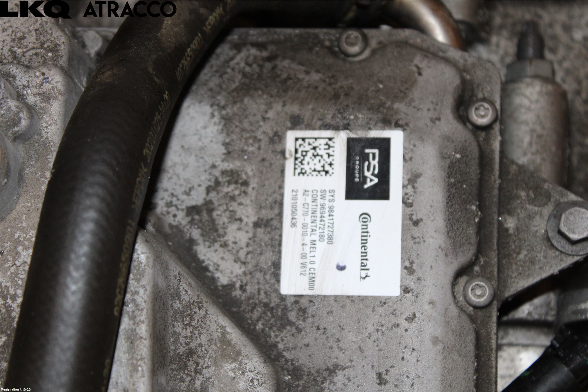 Peugeot 2008/E-2008 20- Motor Elektrisk Fram