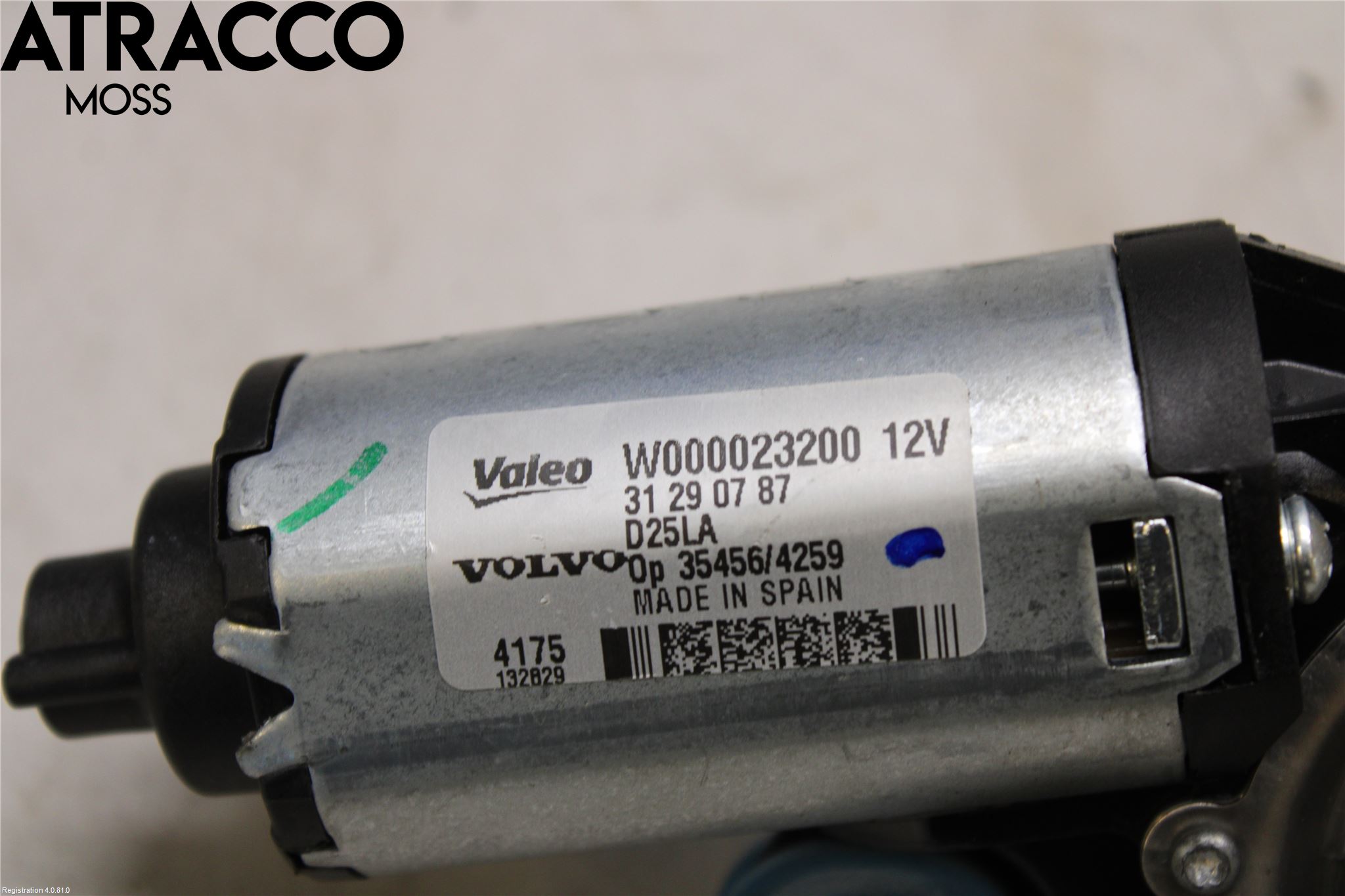 Volvo V70 08-13 Viskermotor Bakluke