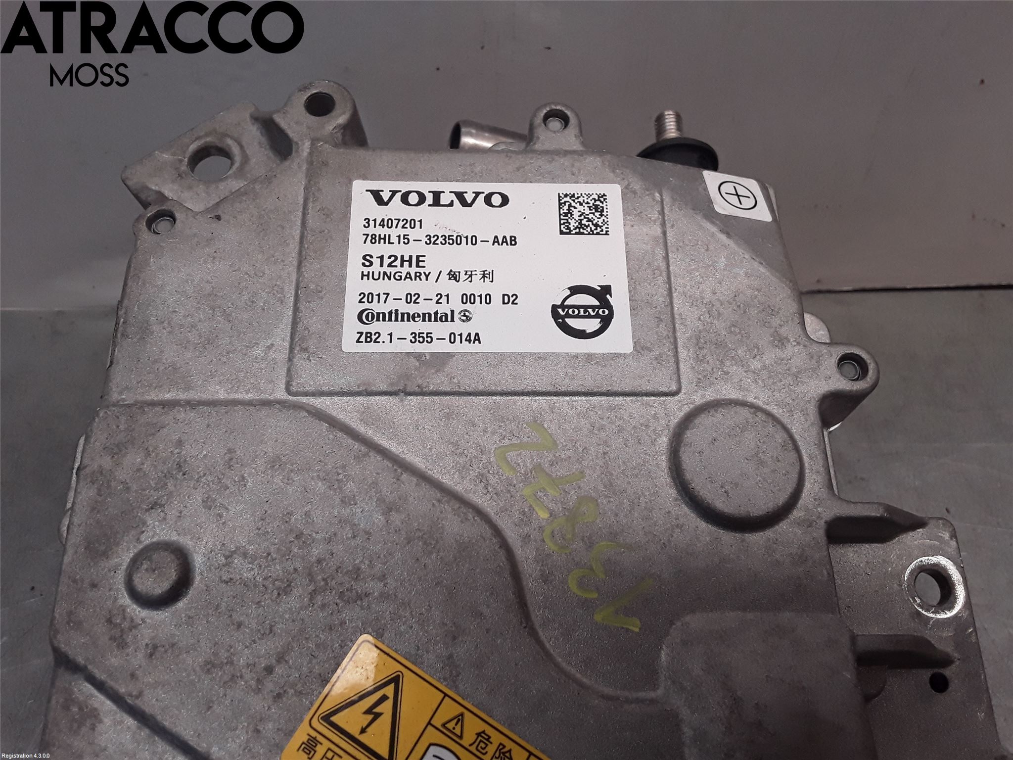 Volvo V60 14-18 Dc-Cd Omformer Hybrid