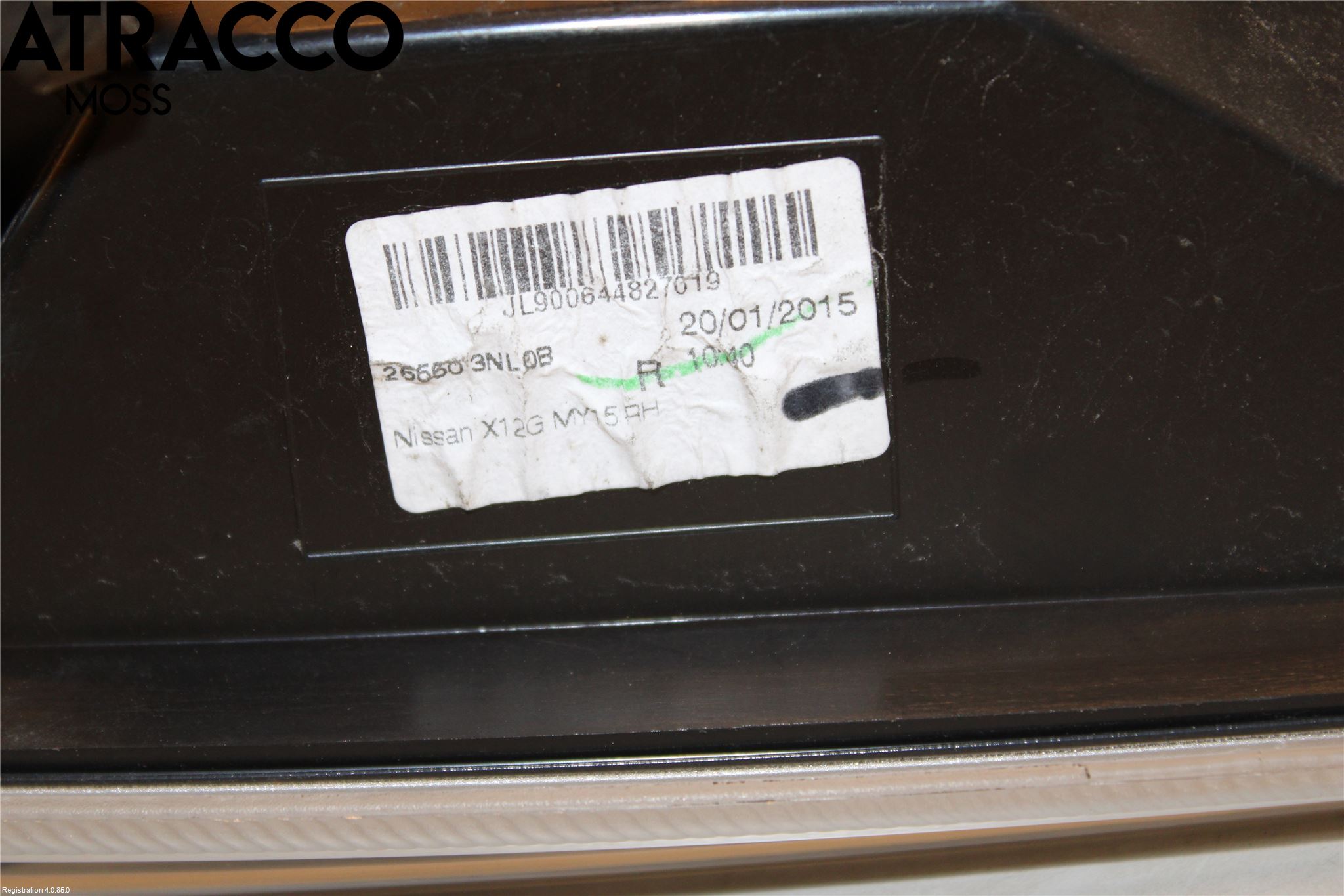 Nissan LEAF 11-17 Baklykt Høyre