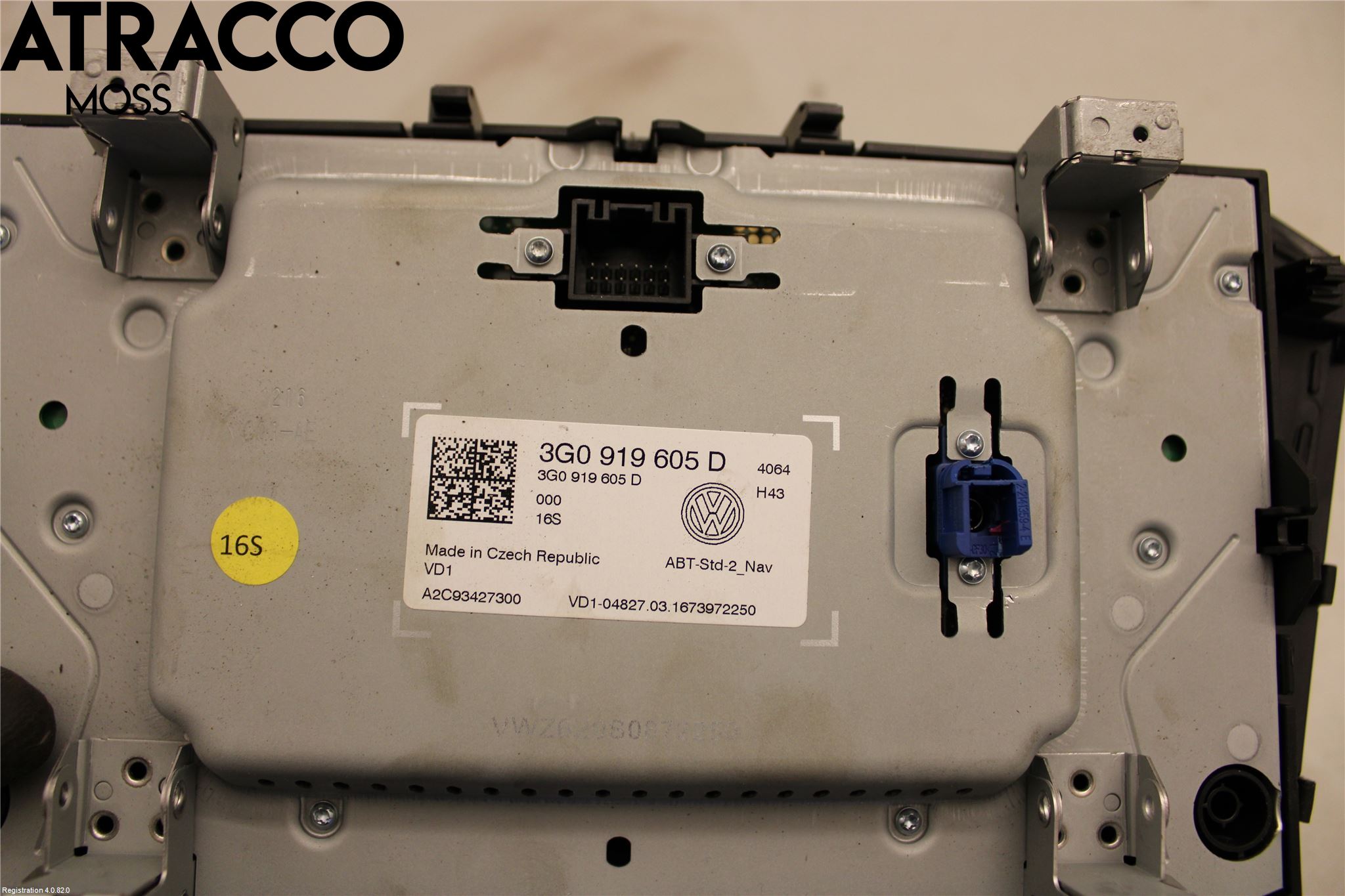 Volkswagen VW PASSAT 15-19 Multifunktionsdisplay