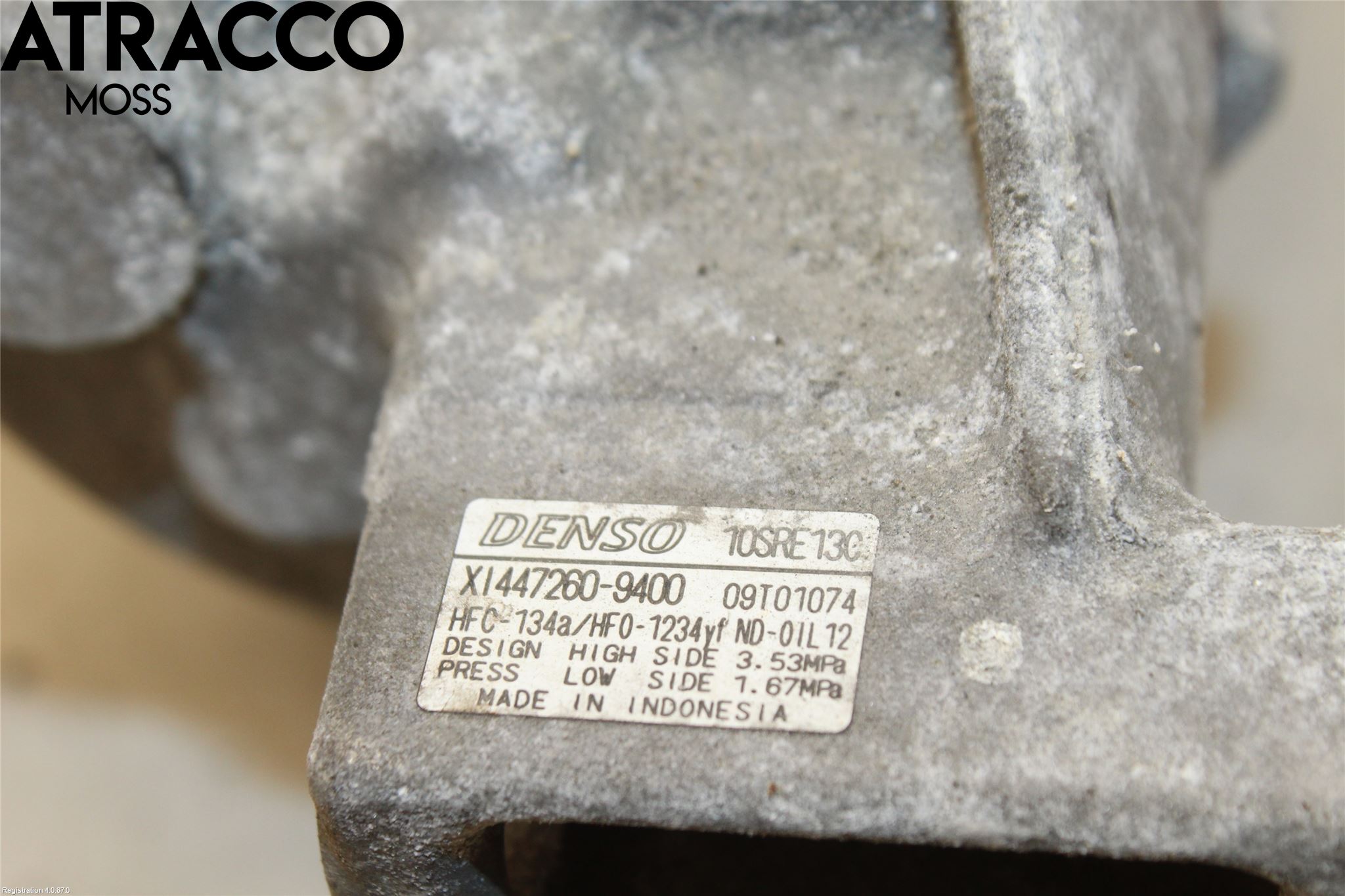 Suzuki VITARA 15- Varme Ac Kompressor