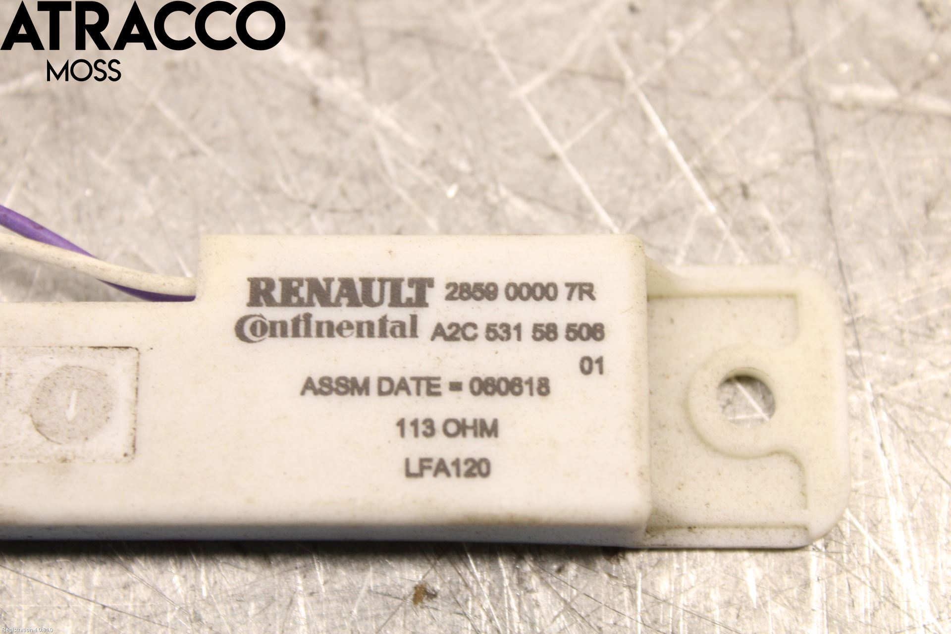 Renault ZOE/E-TECH 13- Stereo Antenne Radio-Tv