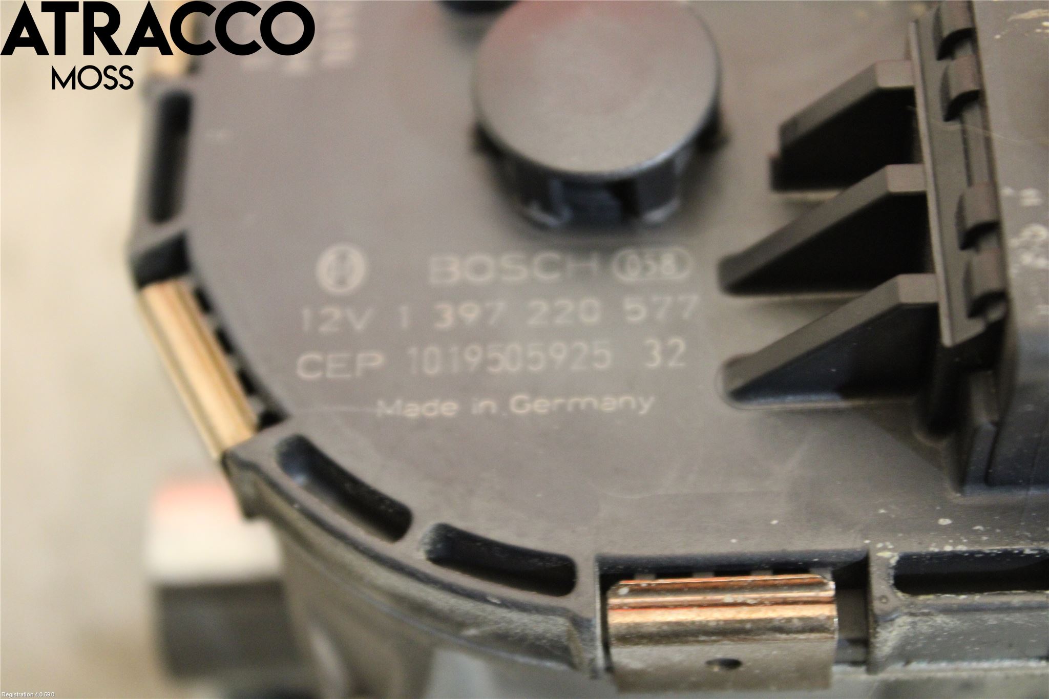 Peugeot 5008 10-16 Viskermotor Frontrute