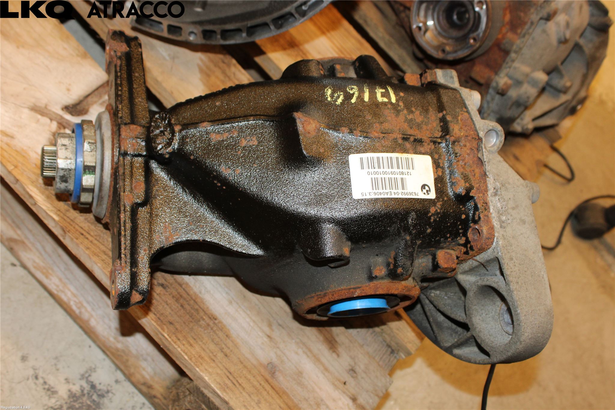 BMW X5 F15 13-18 Bakaksel Kardang Bak -Diff