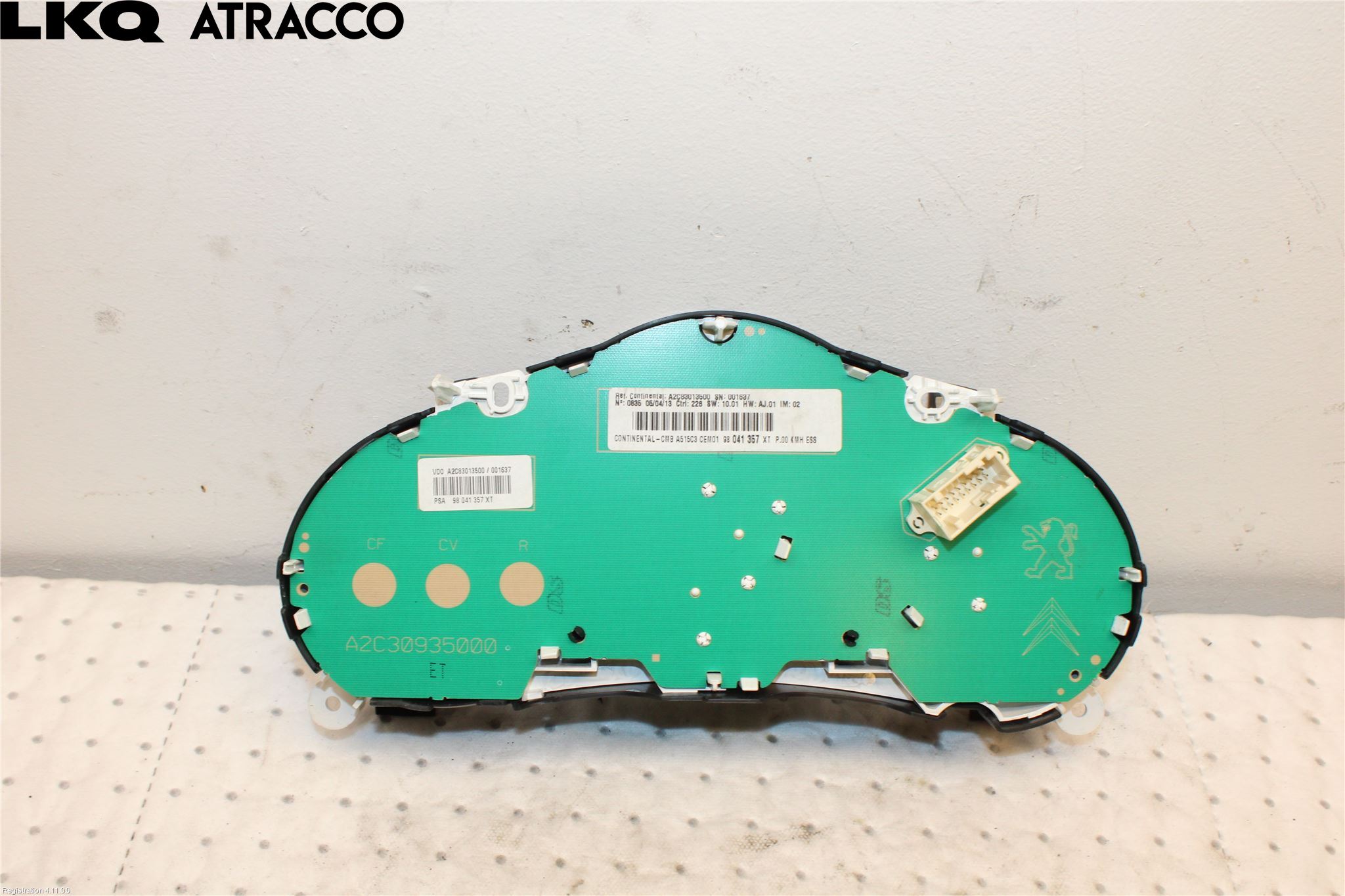 Citroen JUMPY 07-16 Instr Speedometer