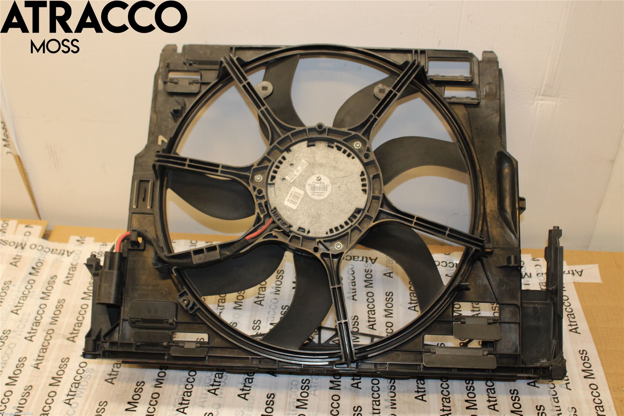 BMW 7 F01/02/03/04 09-15 Kjølevifte Elektrisk