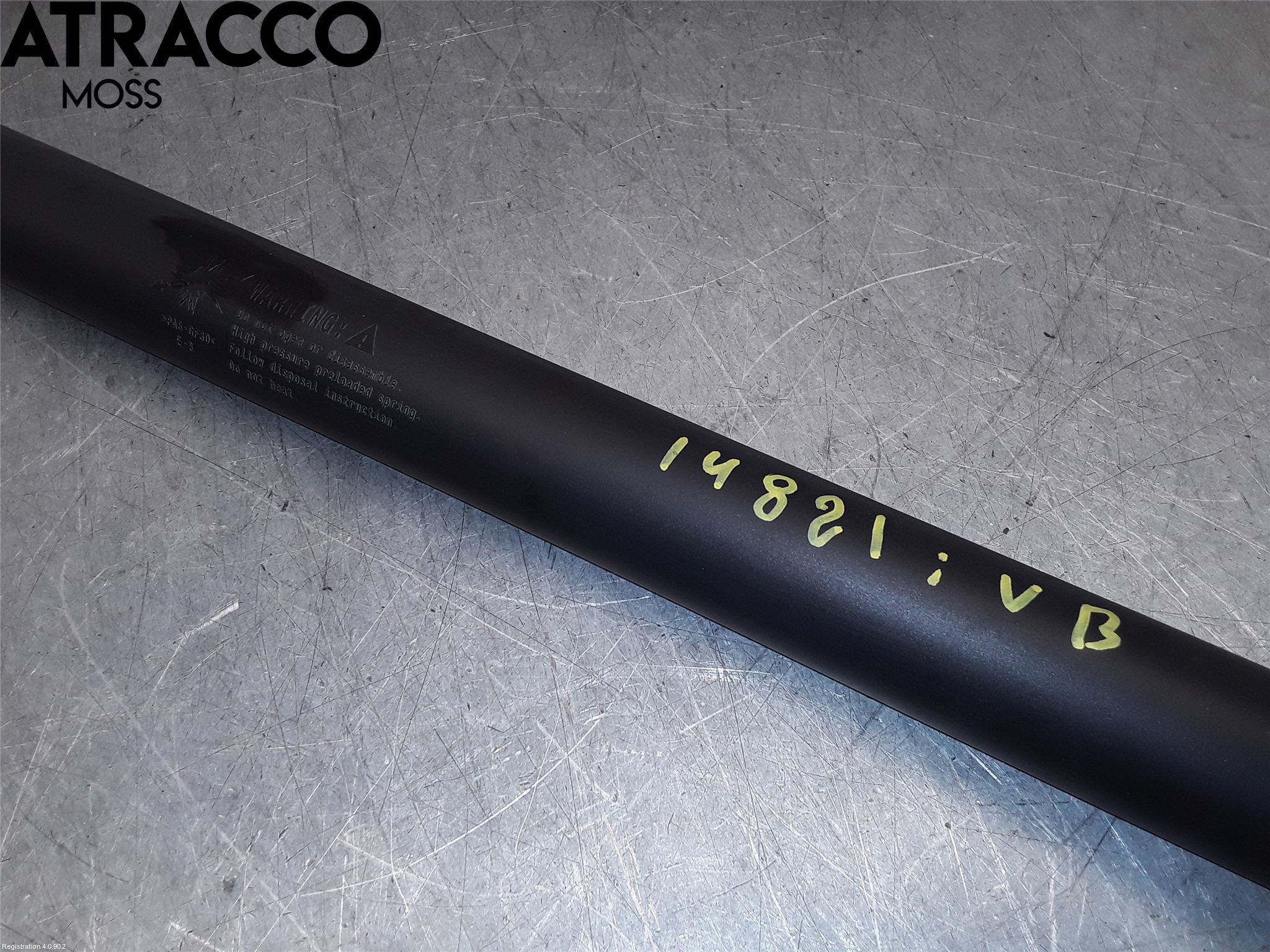 Jaguar F-PACE Bakluke Demper-Gassfjær