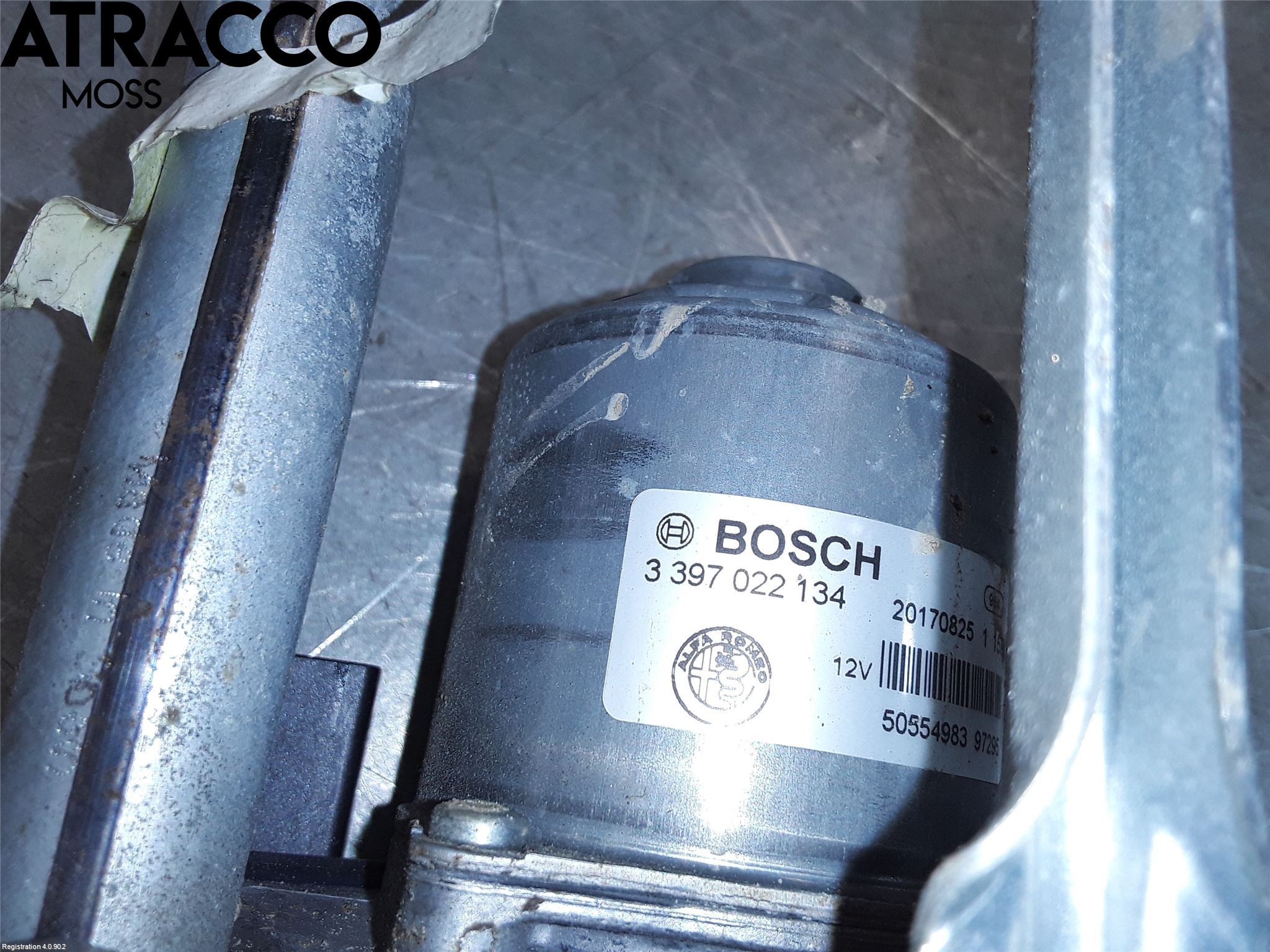 Alfa GIULIA Viskermotor Frontrute