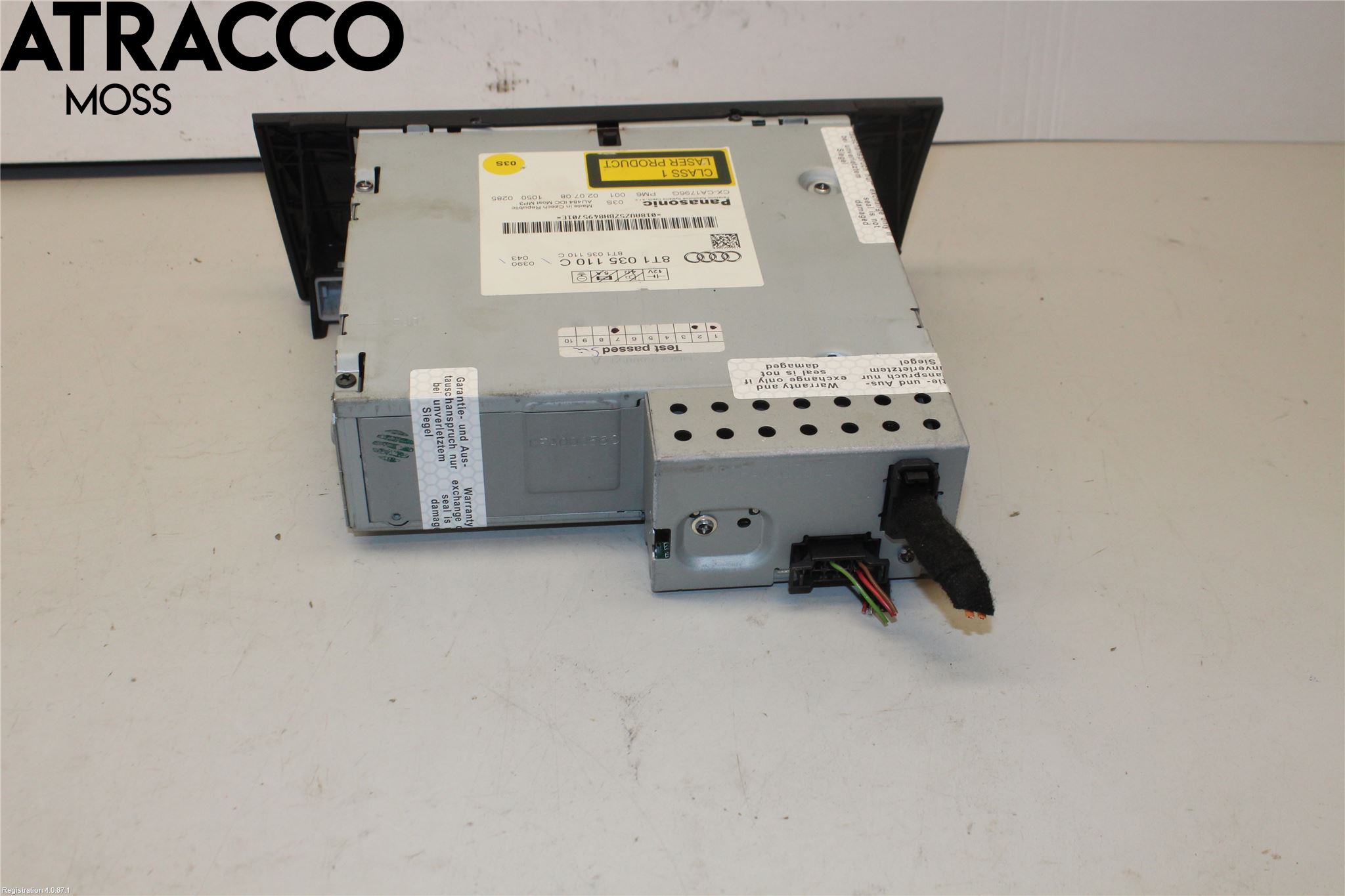 Audi ALLROAD 06-11 Stereo Radio Med Cd