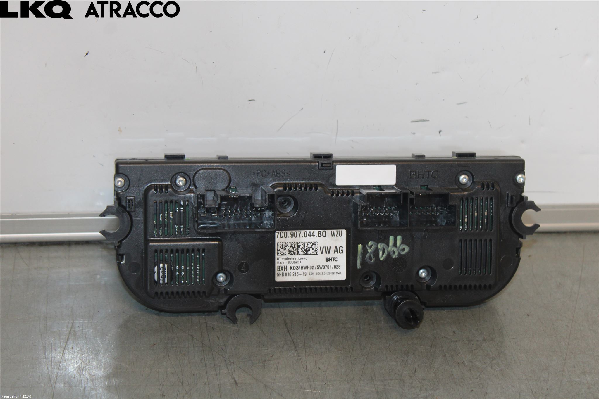 Maxus MAN TGE Varme Ac Betjening-Display