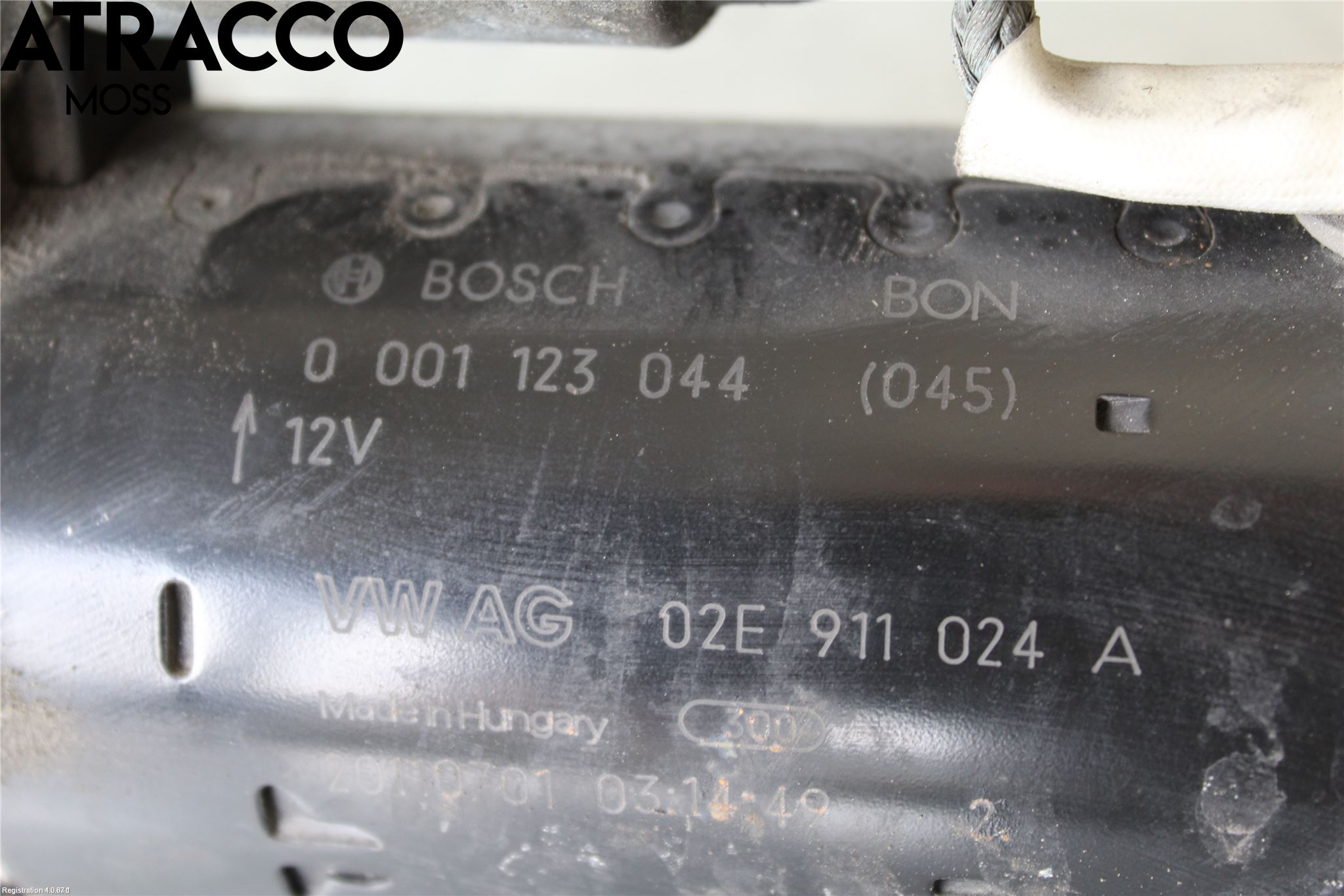 Volkswagen VW GOLF VI 09-13 Startmotor Diesel