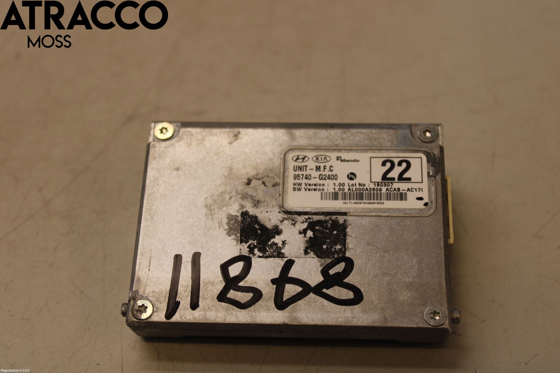 Hyundai IONIQ AE 17-22 Sensor Kollisjonsbeskyttelse