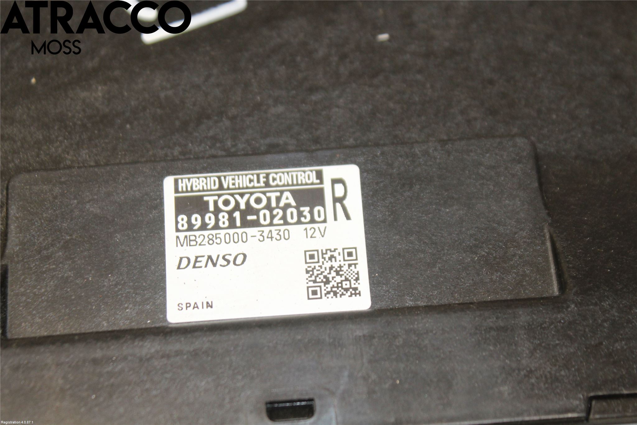 Toyota AURIS 13-19 Styreenhet Øvrig