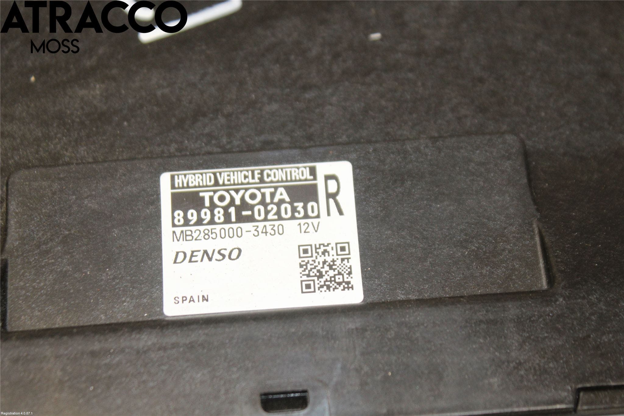 Toyota AURIS 13-19 Styreenhet Øvrig