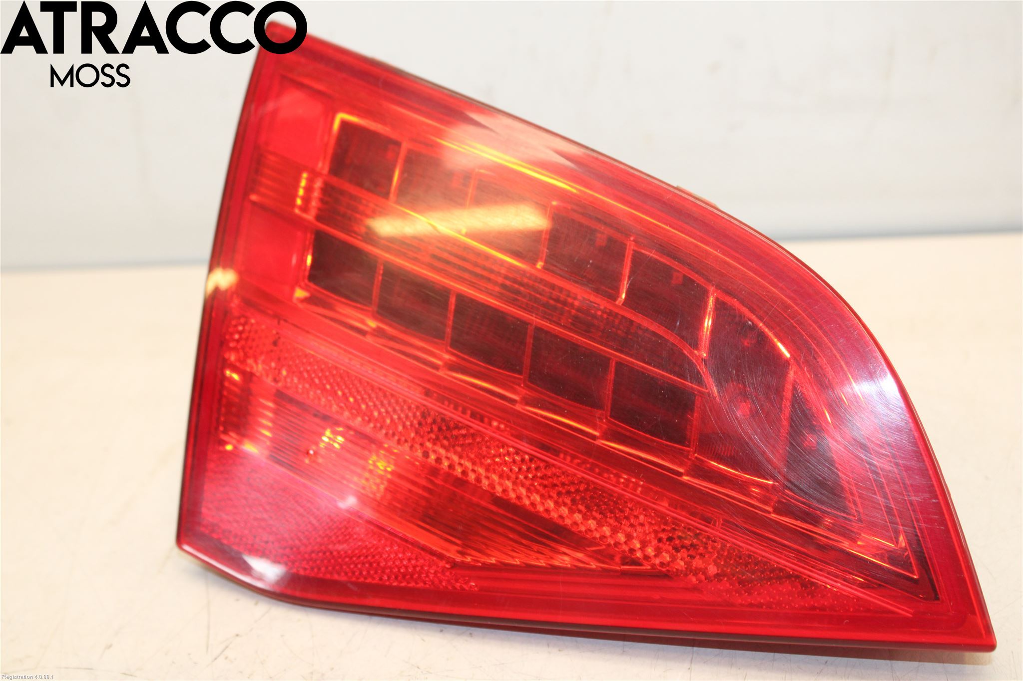 Audi A4/S4 08-11 Baklykt Venstre  På Luke(Indre