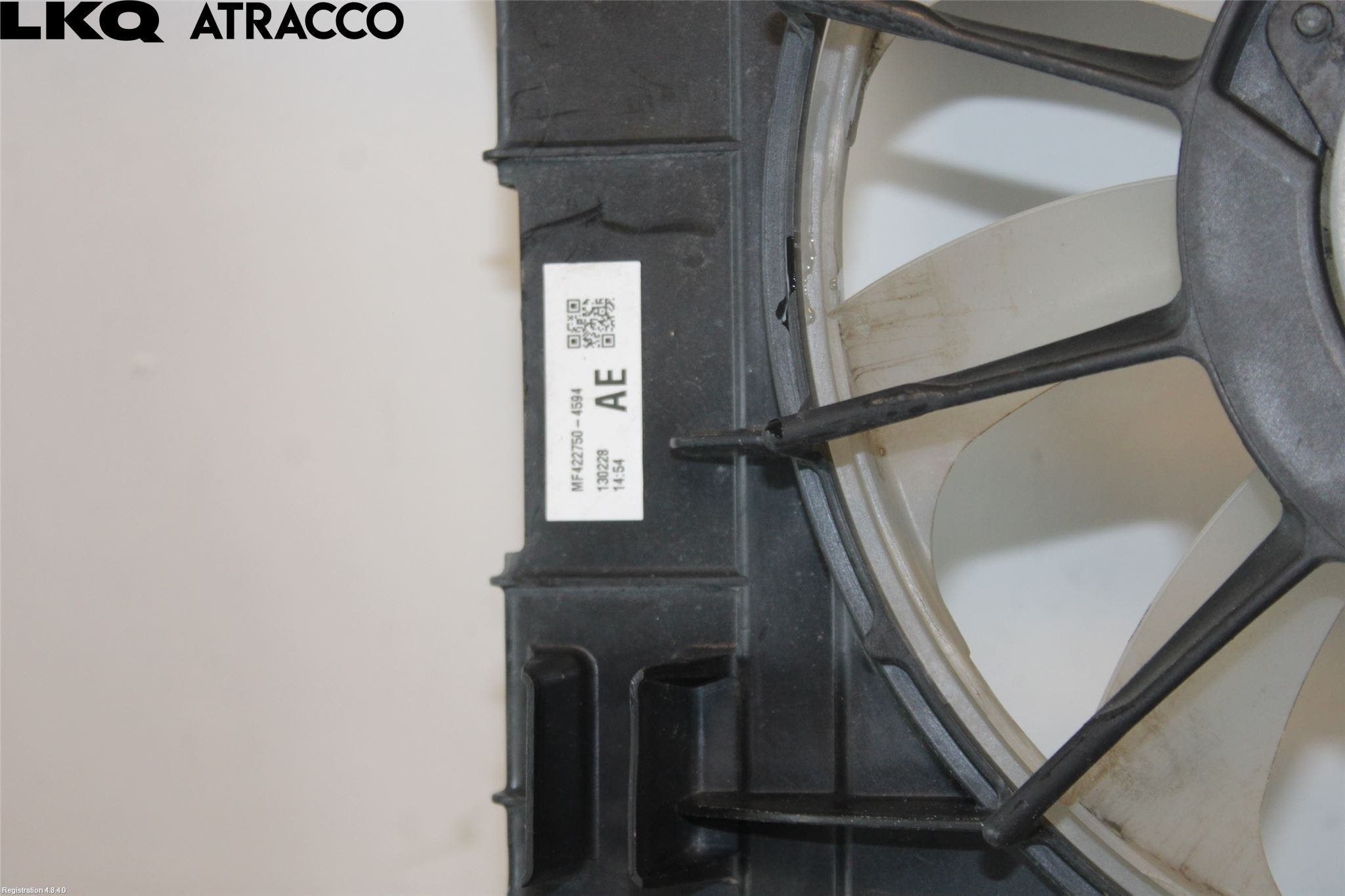 Toyota AURIS 13-19 Kjølevifte Elektrisk