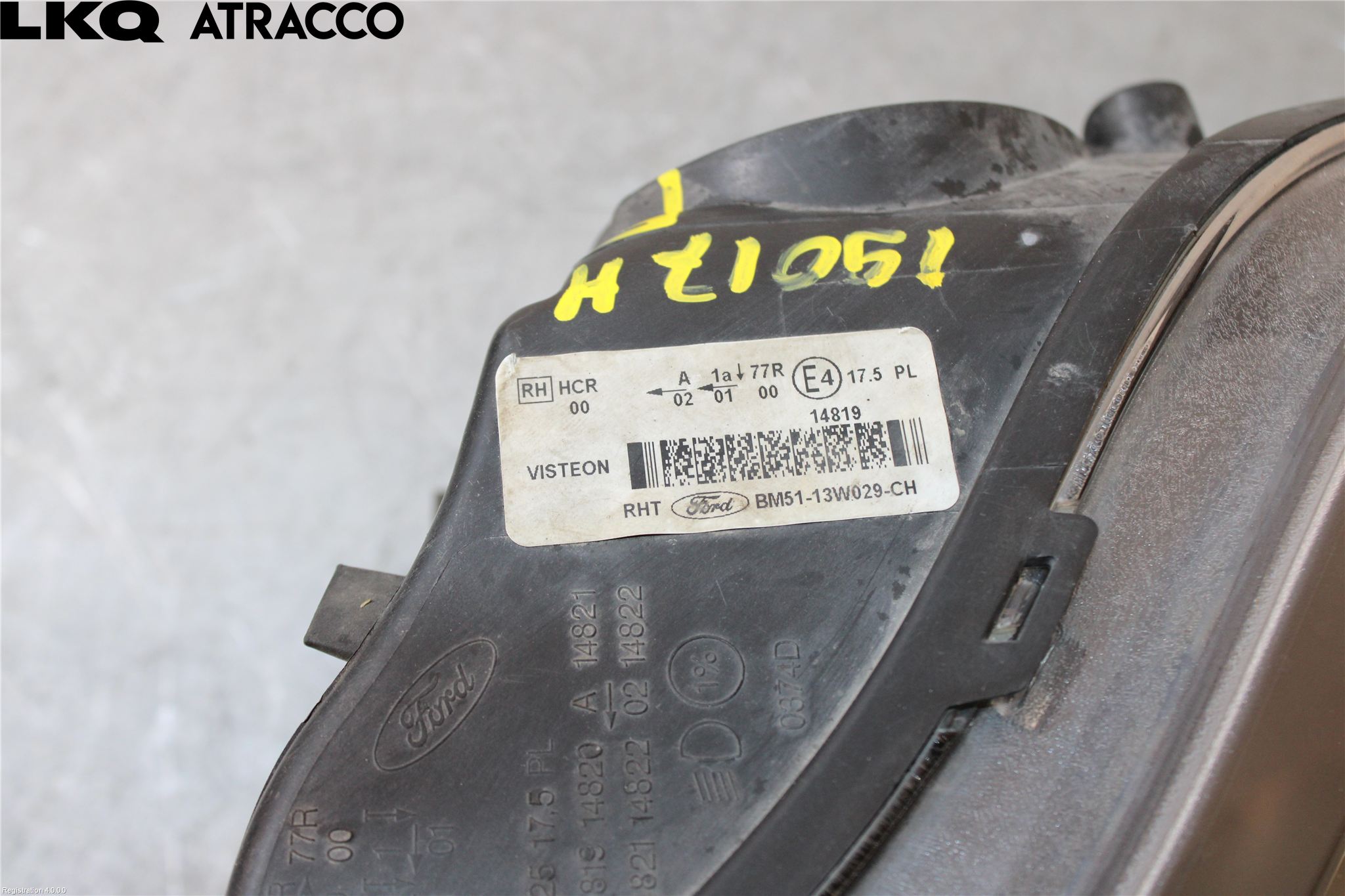 Ford FOCUS 11-14 Frontlykt Høyre