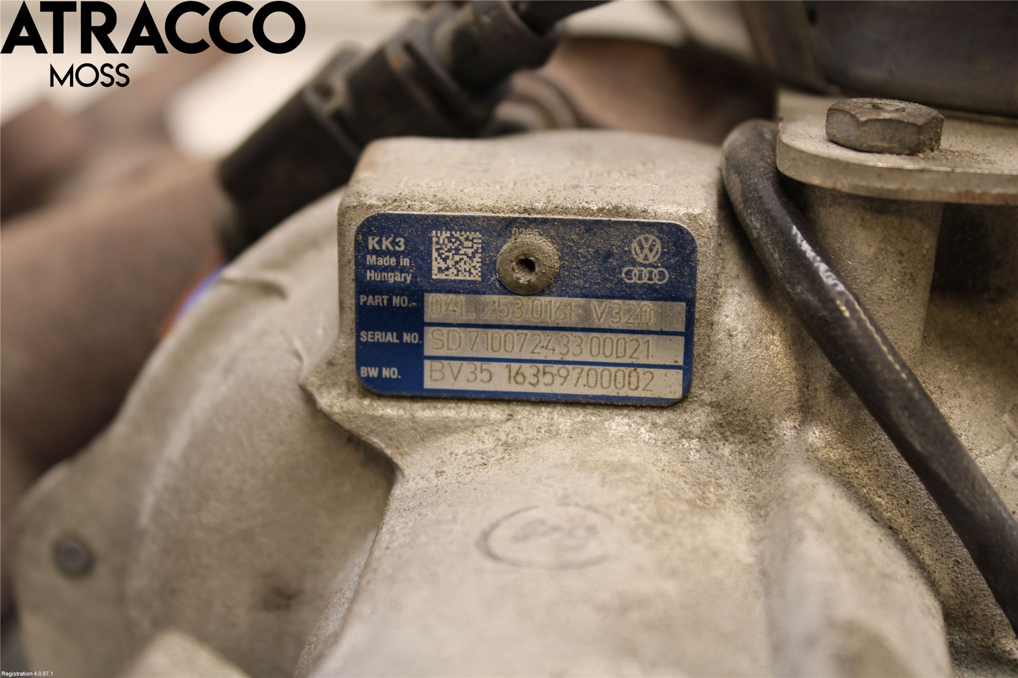 Volkswagen VW PASSAT 15-19 Turboaggregat