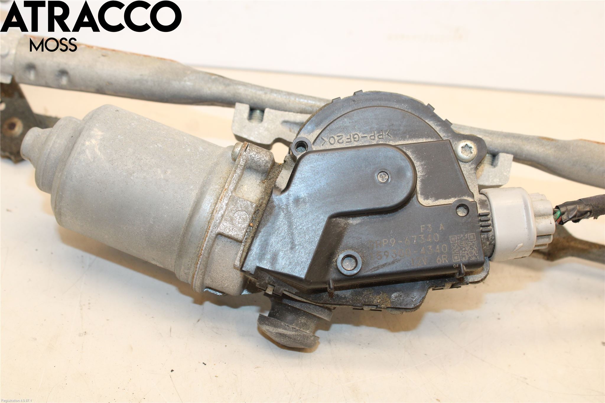 Mazda 6 13- Viskermotor Frontrute