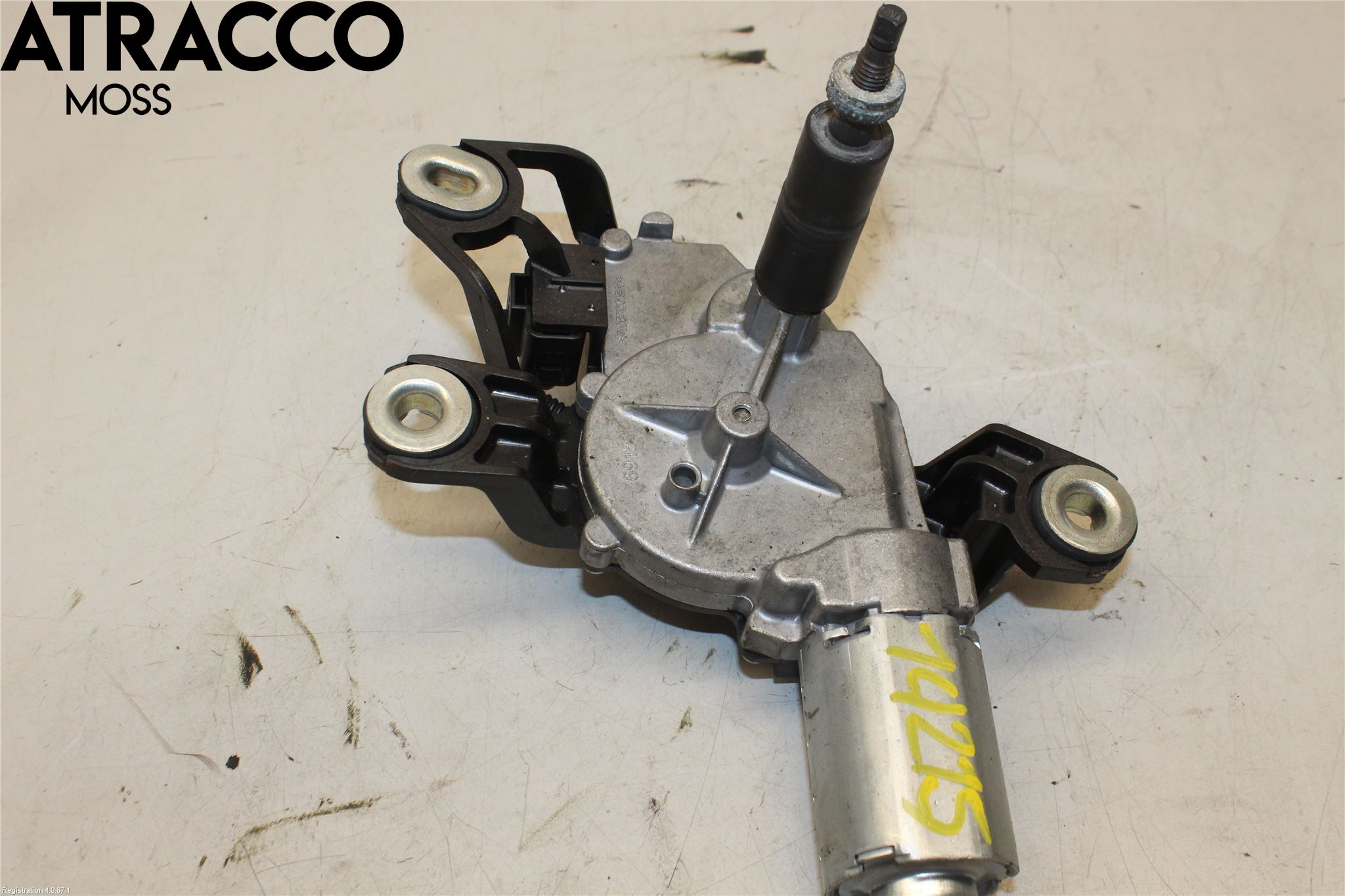 Volkswagen VW GOLF VI 09-13 Viskermotor Bakluke