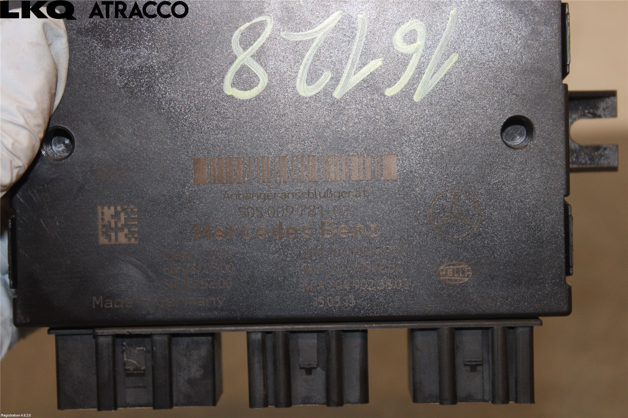 Mercedes-Benz MB E-KLASS (W212) 09-16 Styreenhet Tilhengerfeste