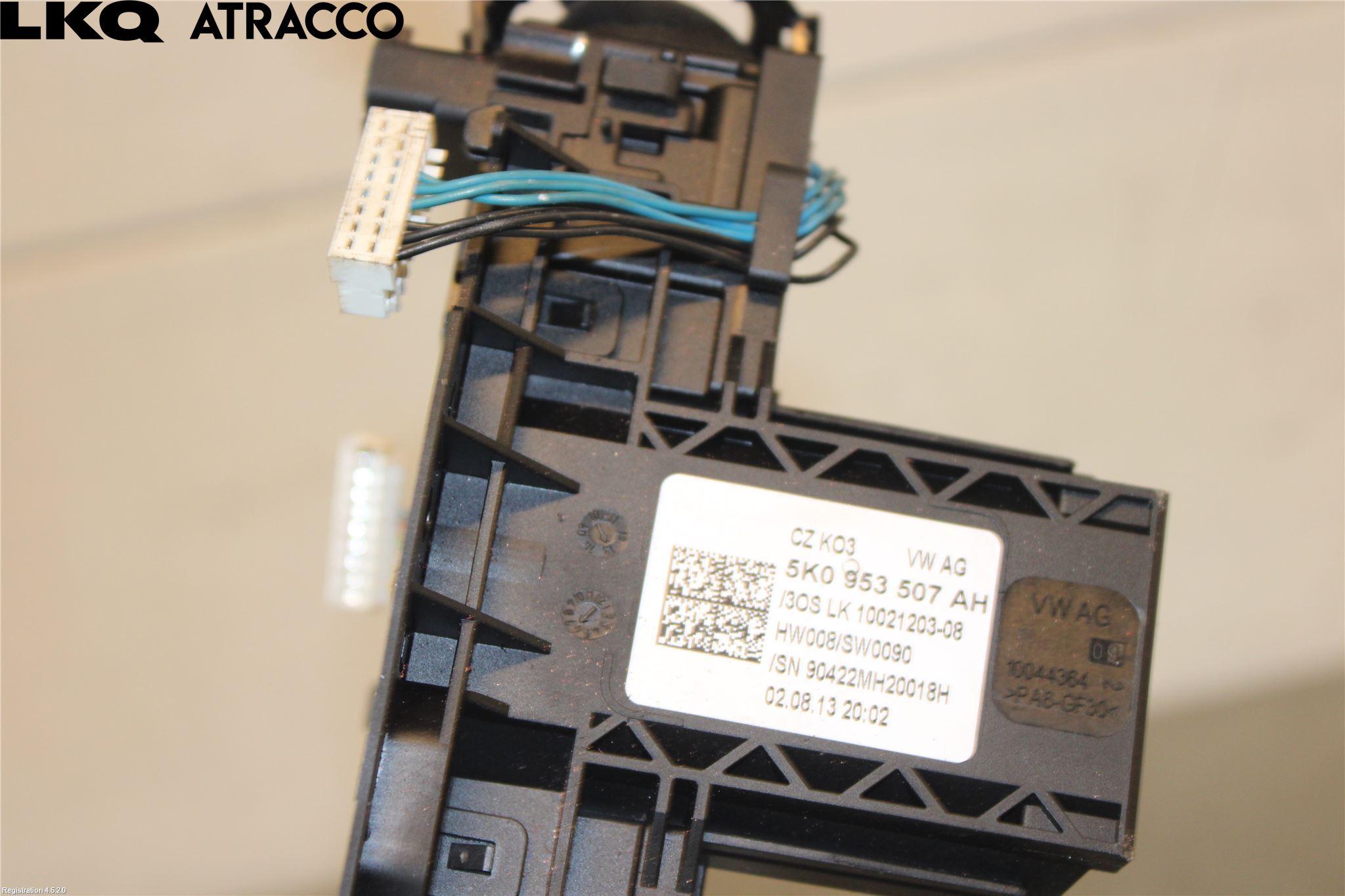 Volkswagen VW GOLF PLUS/CROSS GOLF 04-14 Bryter Ratt Kombi H Og V