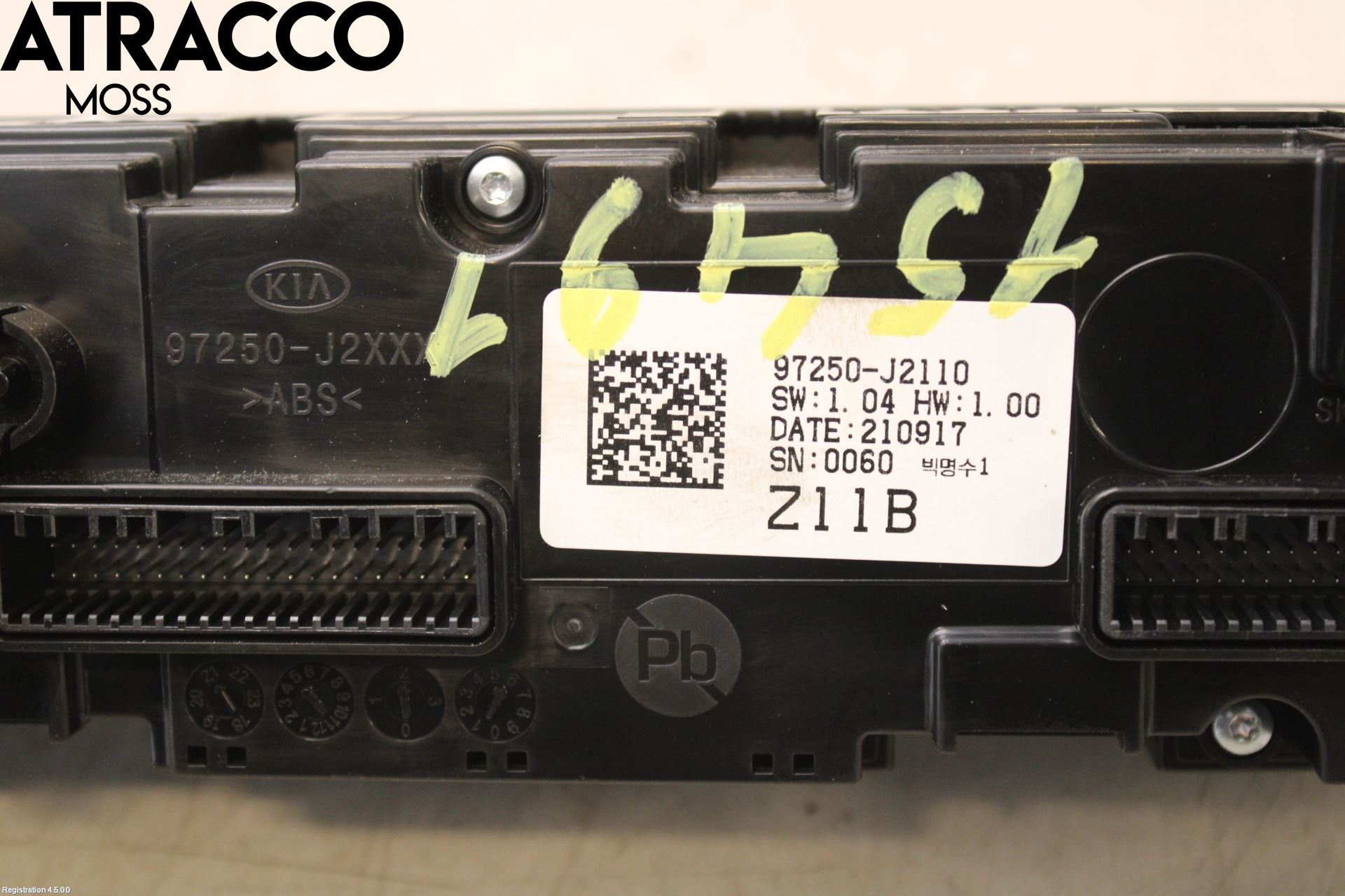 Kia SOUL 09- Varme Ac Betjening-Display