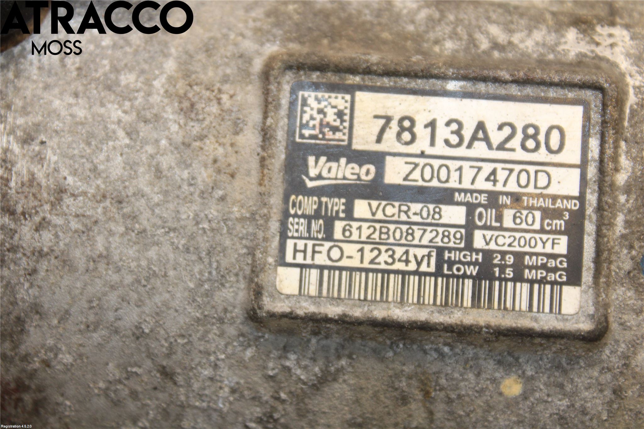 Mitsubishi SPACE STAR 13- Varme Ac Kompressor