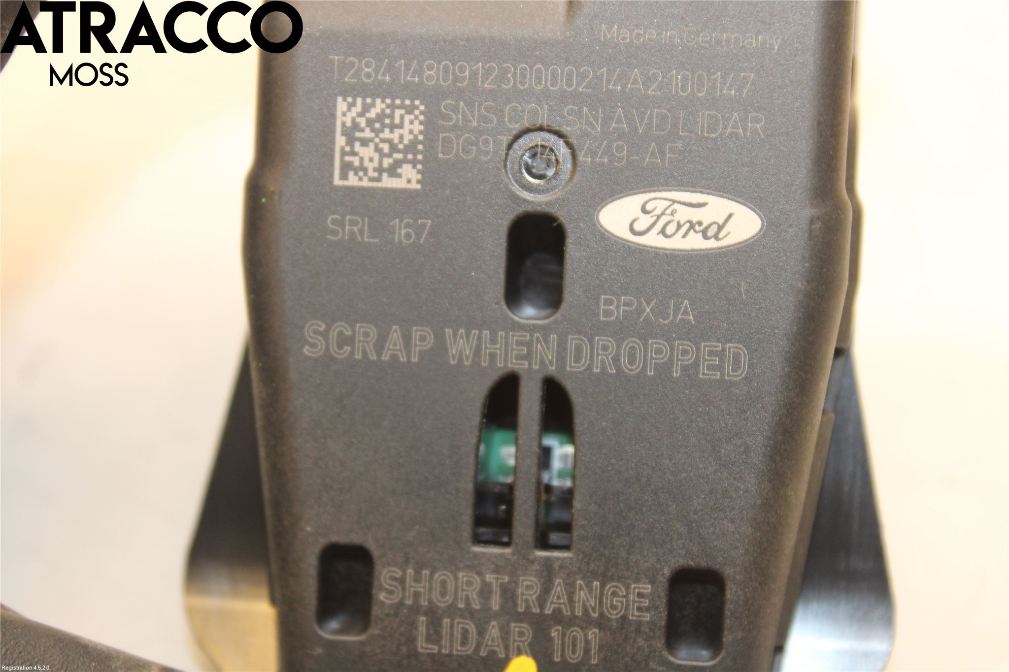 Ford MONDEO 15-22 Sensor Kollisjonsbeskyttelse