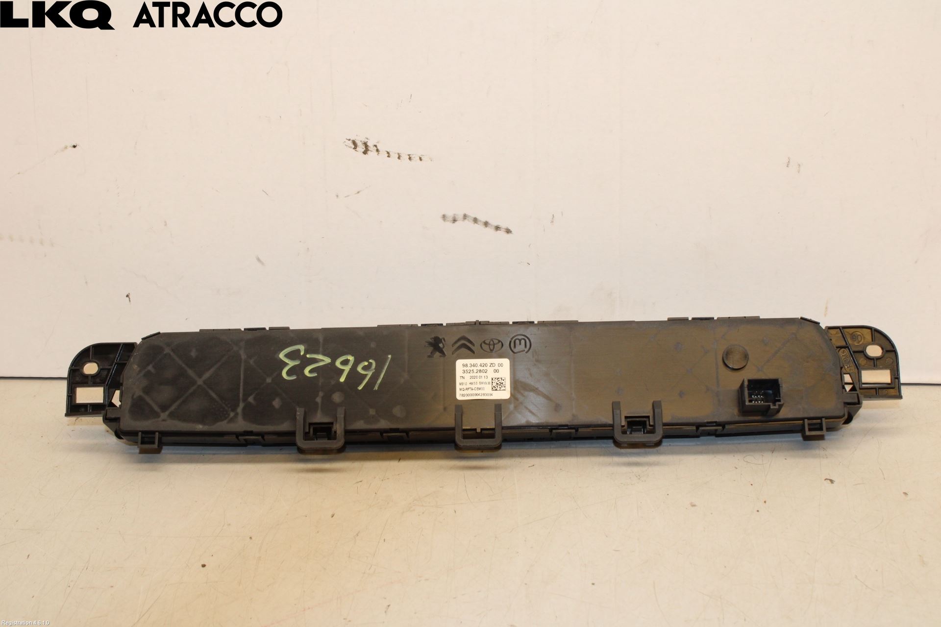 Toyota PROACE CITY 20- Varme Ac Betjening-Display