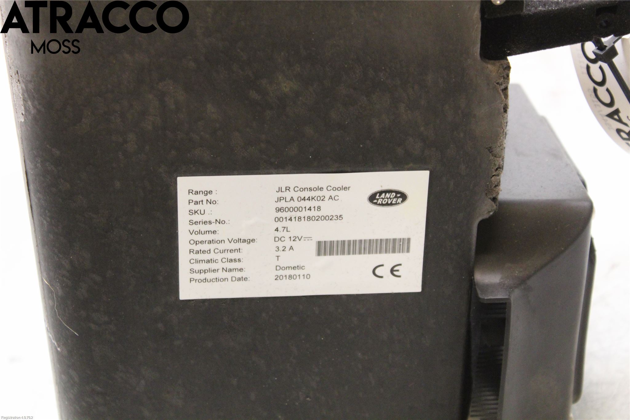 Landrover RANGE ROVER SPORT (L494) 14-22 Innr Konsoll-Lomme