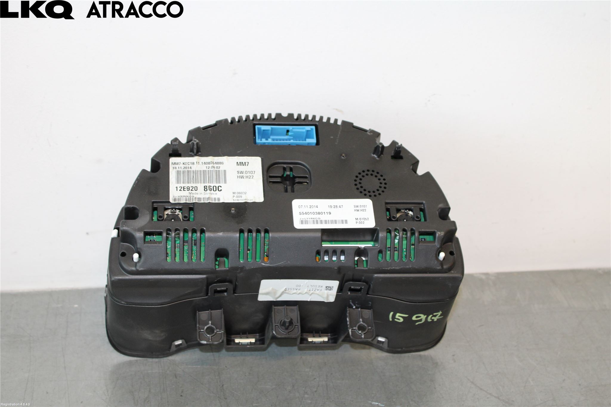 Volkswagen VW UP! / E-UP! Instr Kombinert