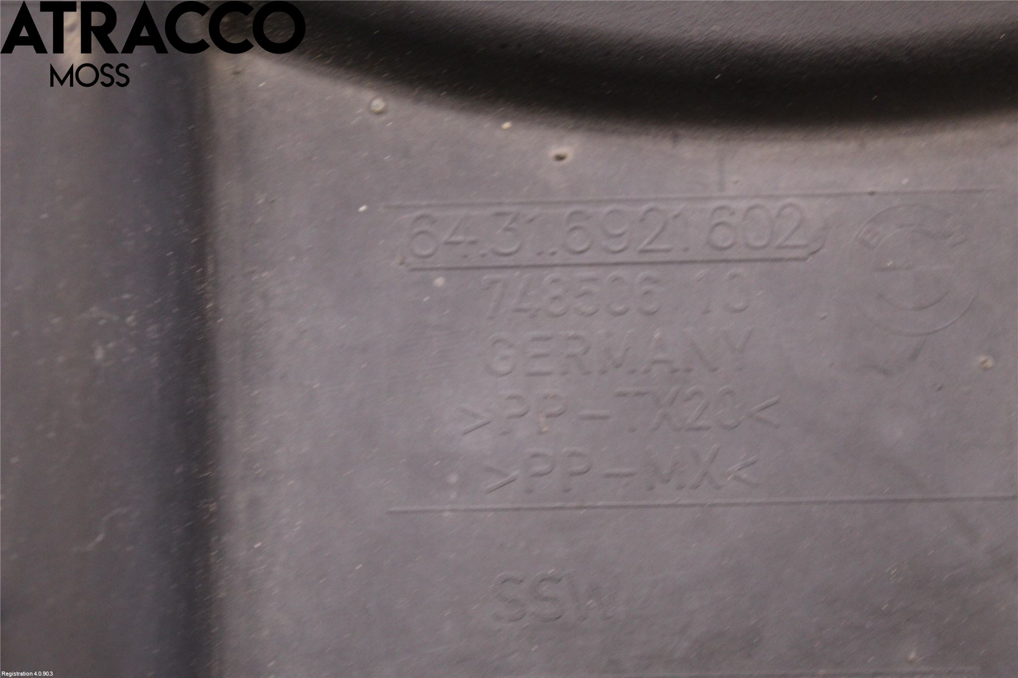 BMW 5 E60/61 Sed/Tou 02-10 Luftstyring Front