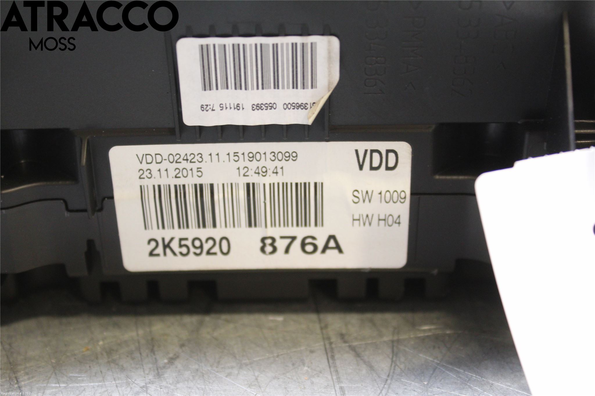 Volkswagen VW CADDY 16-20 Instr Kombinert