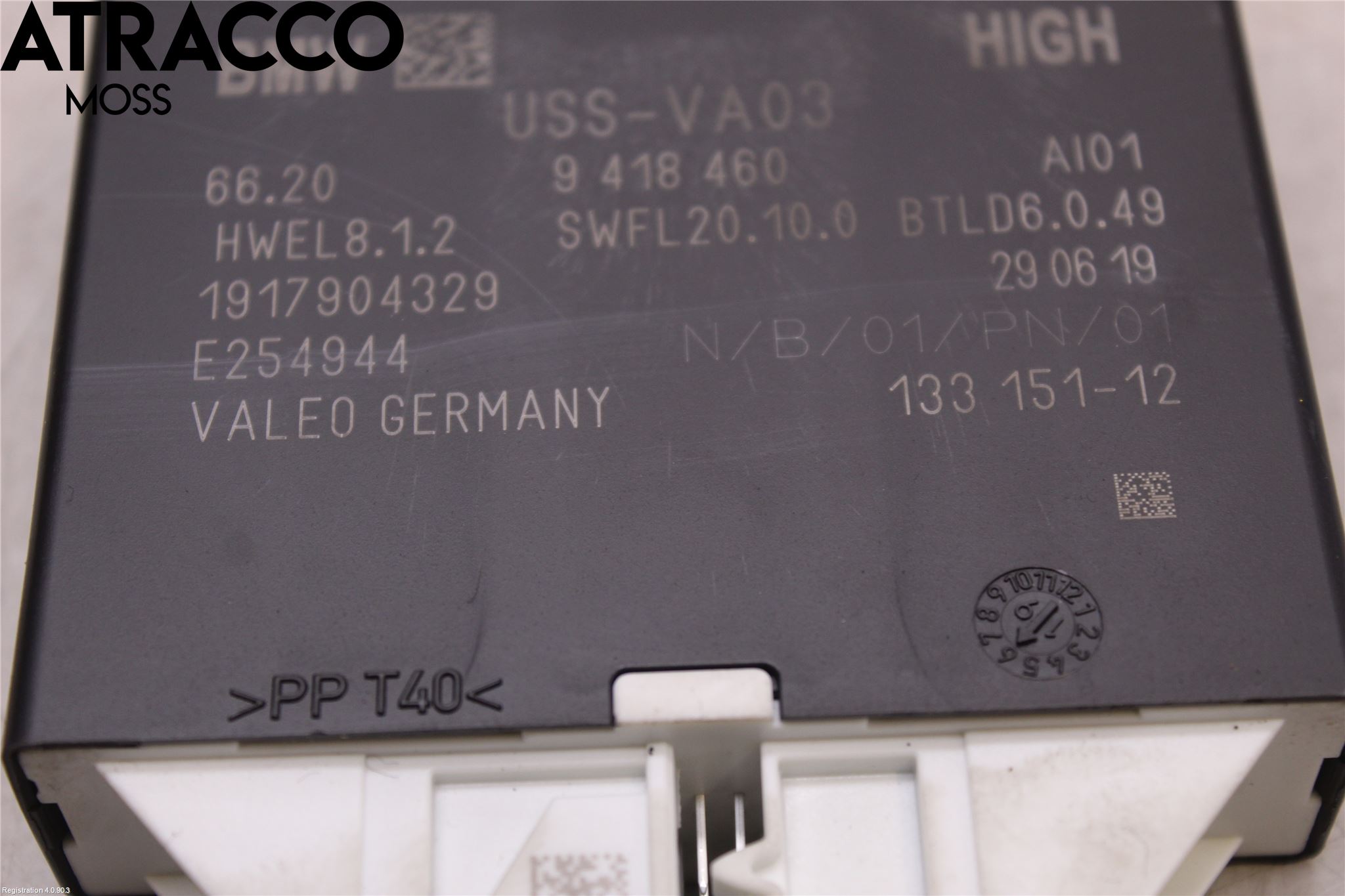 BMW 5 G30/G31/F90 17-23 Styreenhet Parkering